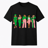 Pink and Green Sisterhood Tee