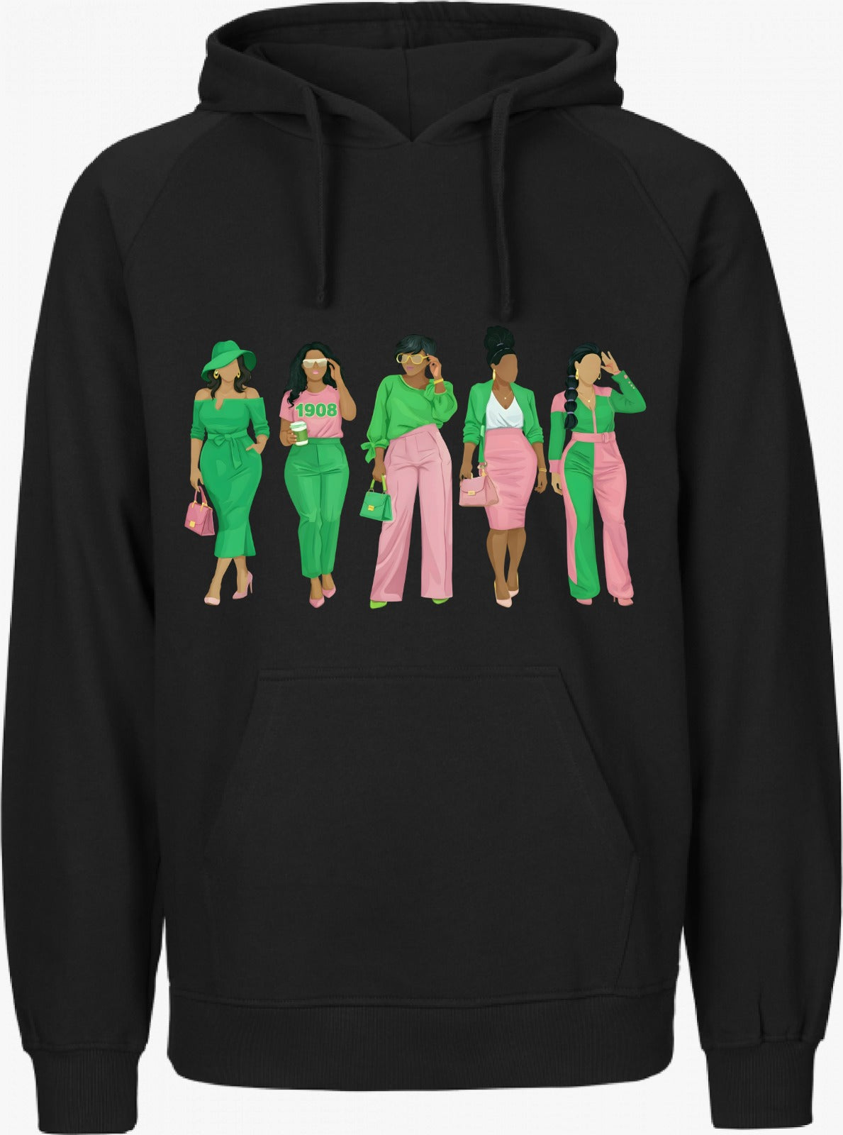 The Pink & Green Collective Hoodie