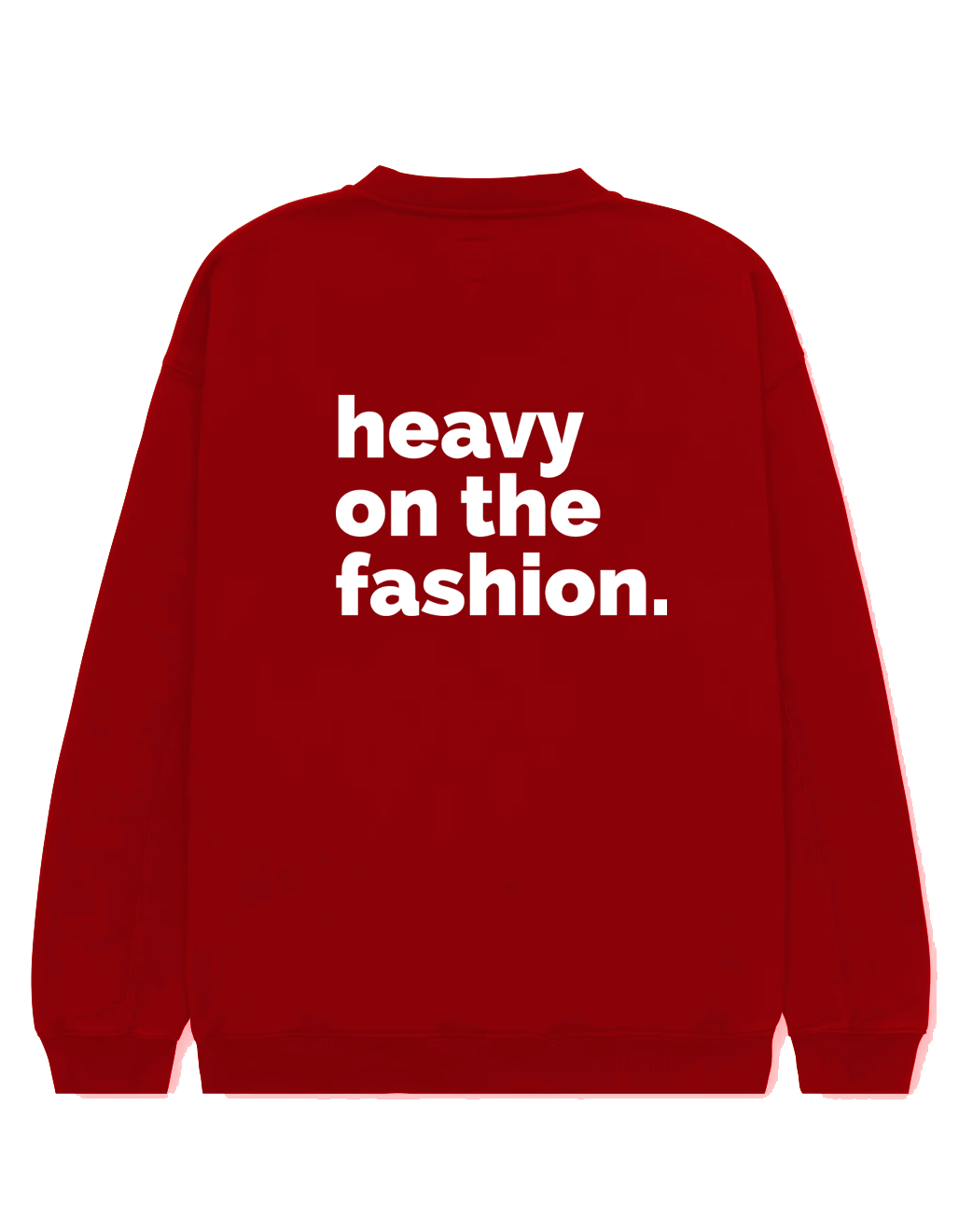 Heavy On The Fashion - Black - Sweatshirt