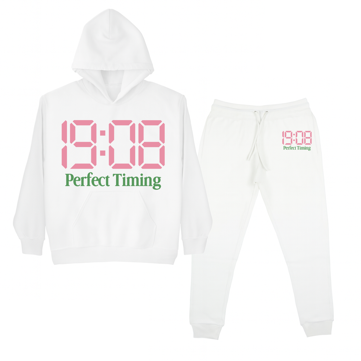 19:08 Perfect Timing Set Hoodie and Jogger