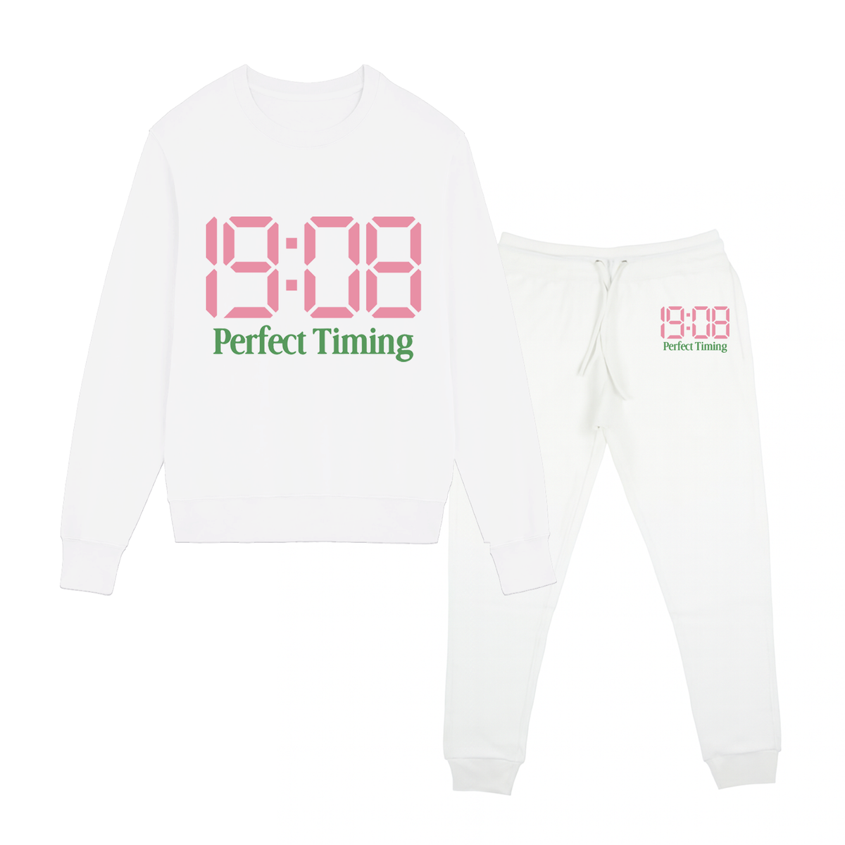 19:08 Perfect Timing Set Sweatshirt and Jogger