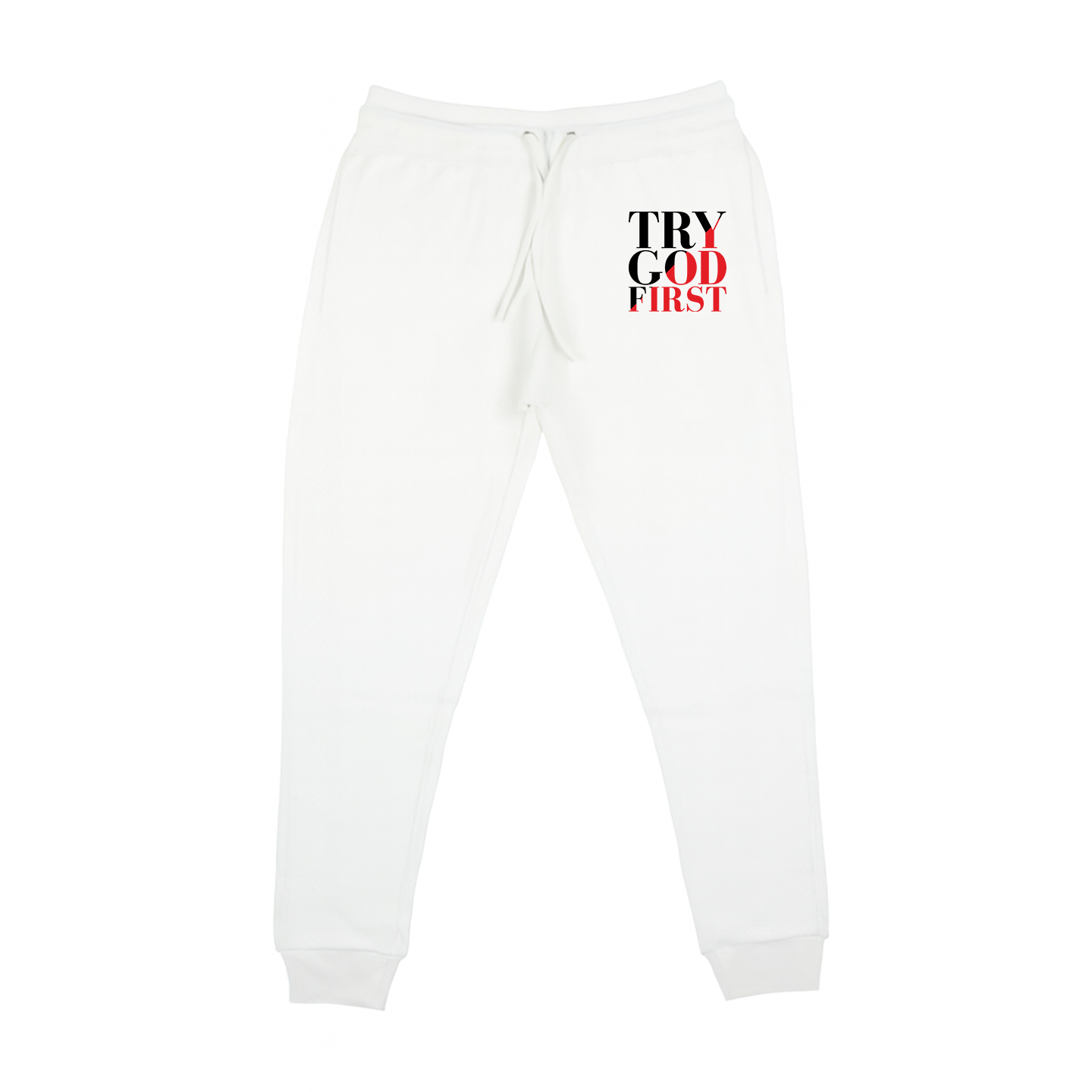 Try God First - Deuteronomy 31:6 - Set Crewneck and Jogger