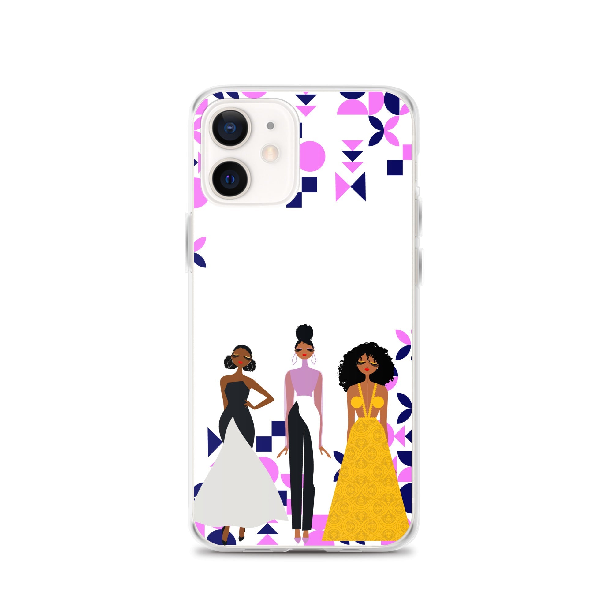 Triple Glamour Clear Case for iPhone®