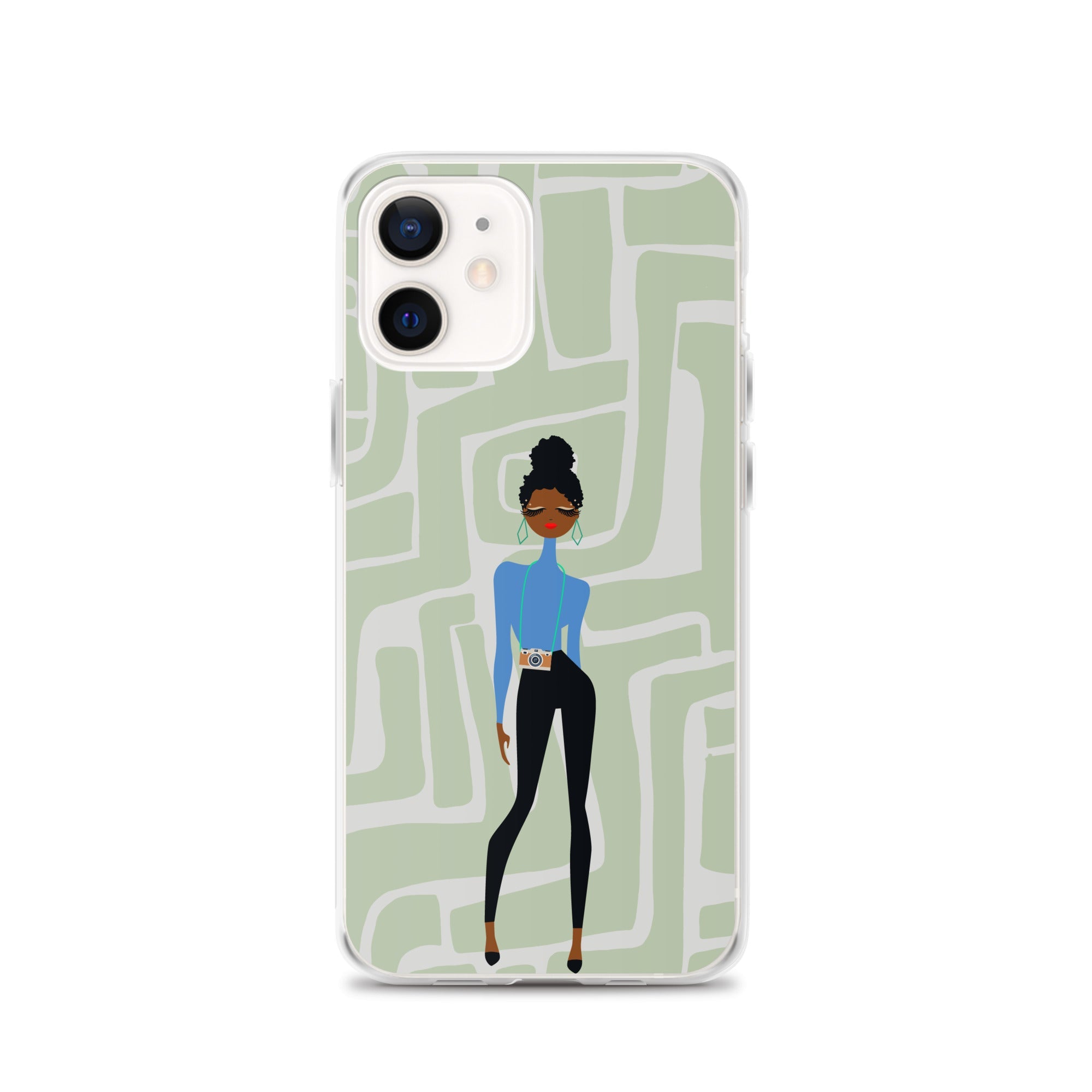 Bold Lashes Clear Case for iPhone®