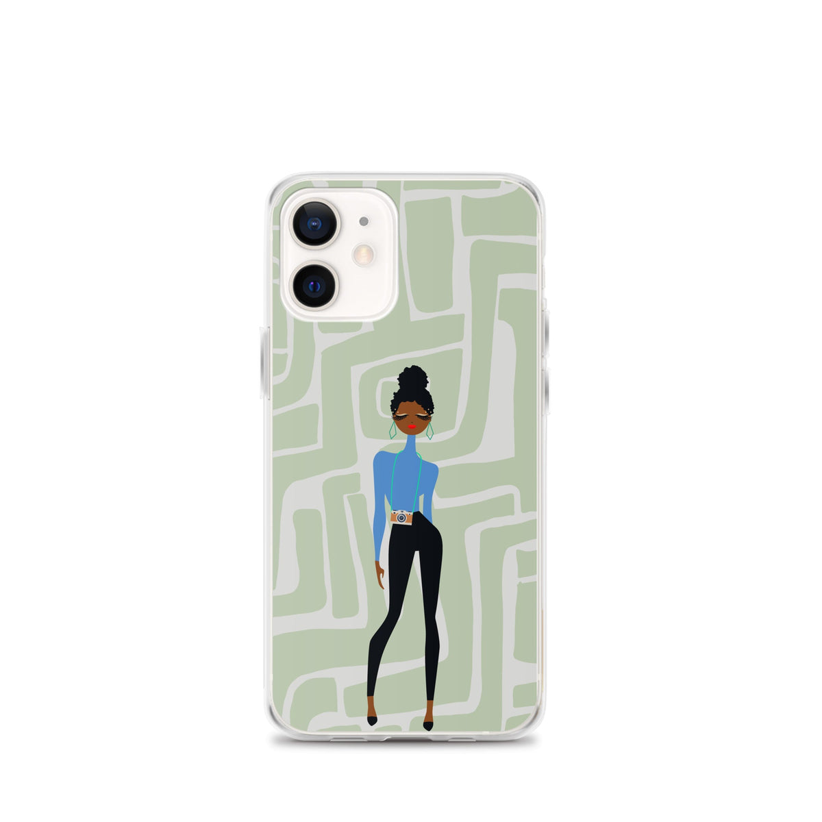 Bold Lashes Clear Case for iPhone®