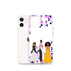 Triple Glamour Clear Case for iPhone®