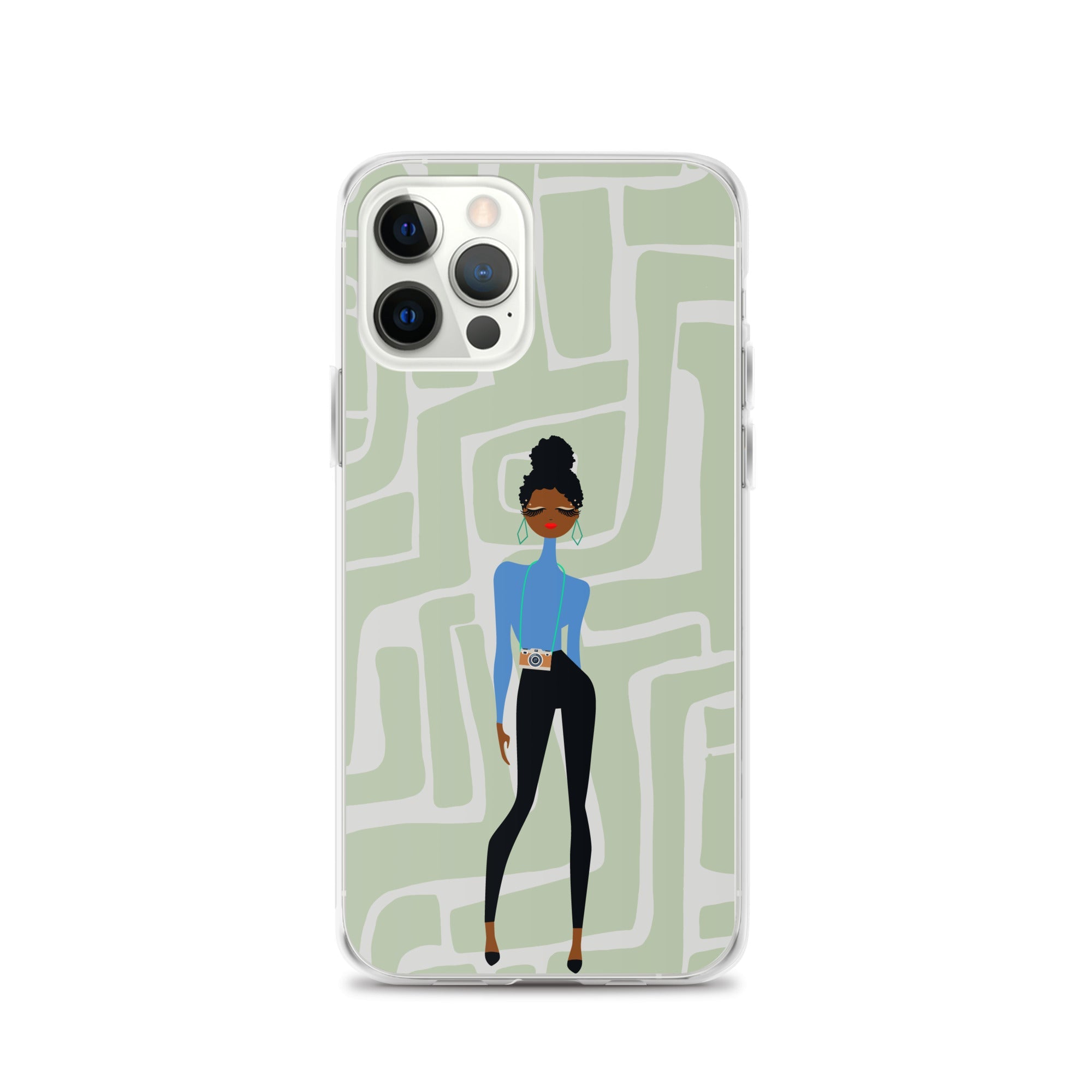 Bold Lashes Clear Case for iPhone®