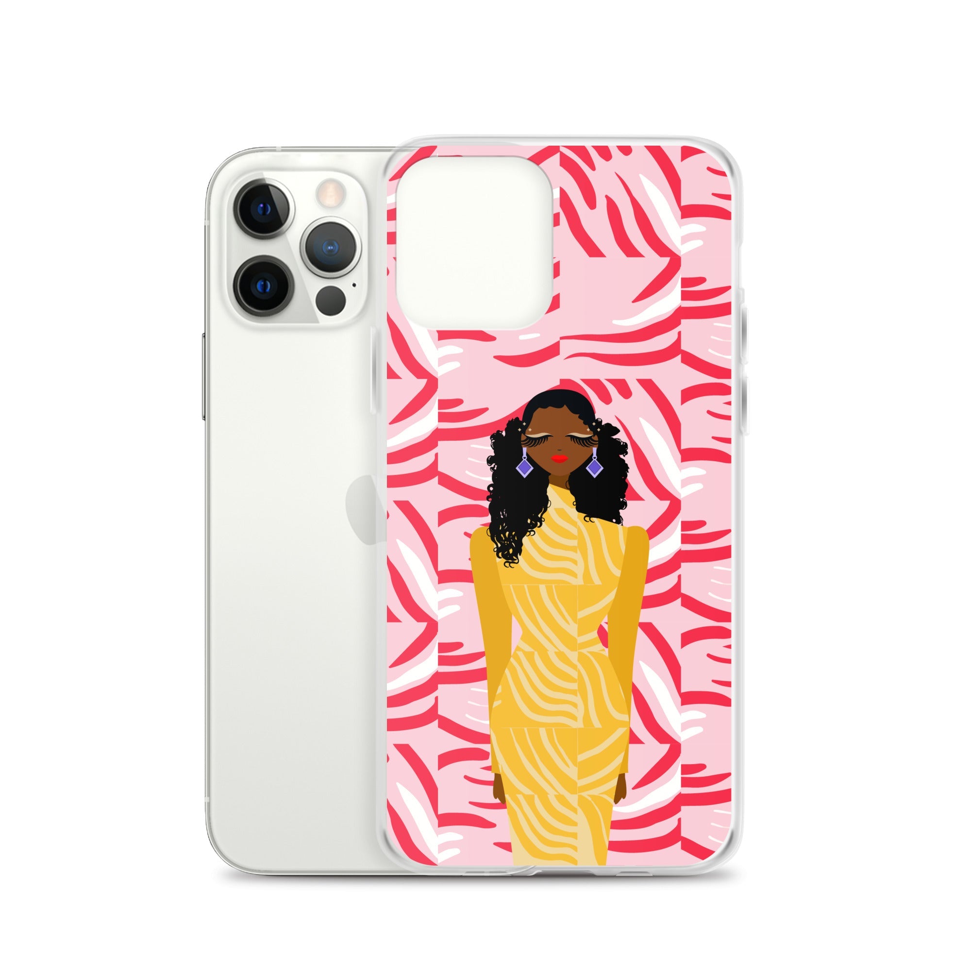 Zestful Diva Clear Case for iPhone®