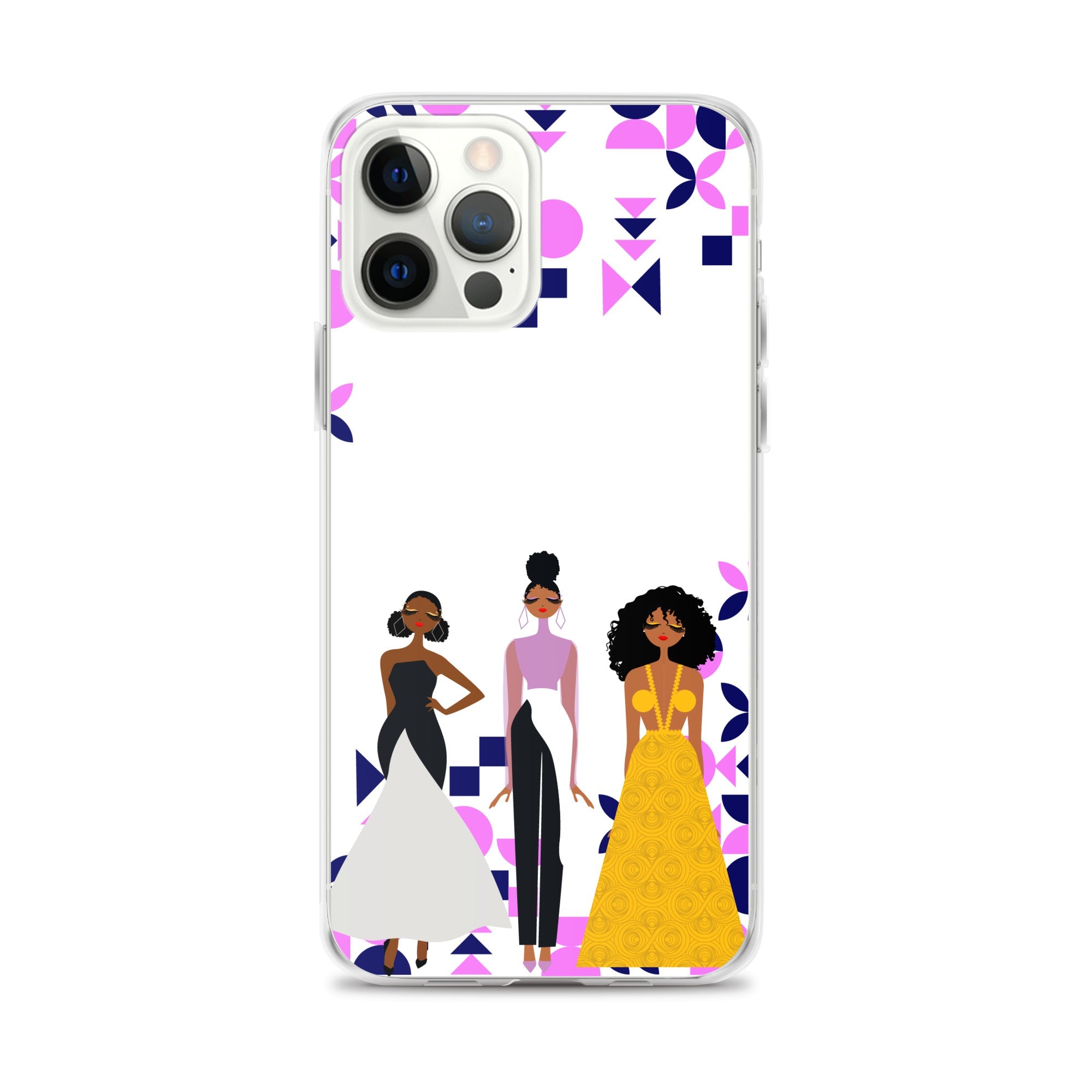 Triple Glamour Clear Case for iPhone®