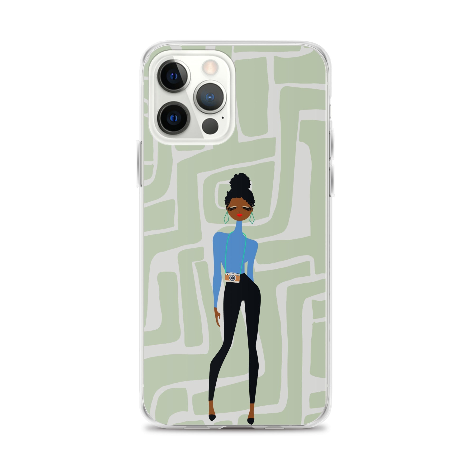Bold Lashes Clear Case for iPhone®