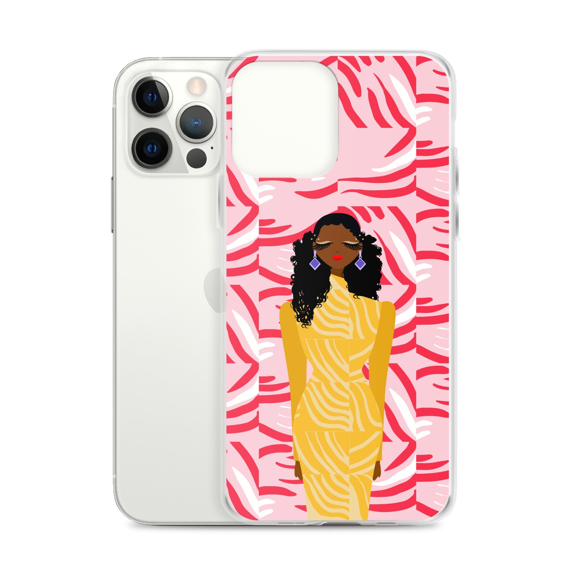 Zestful Diva Clear Case for iPhone®