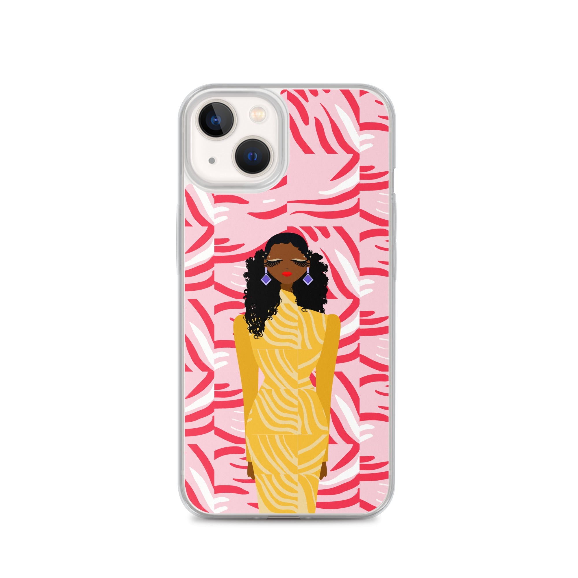 Zestful Diva Clear Case for iPhone®