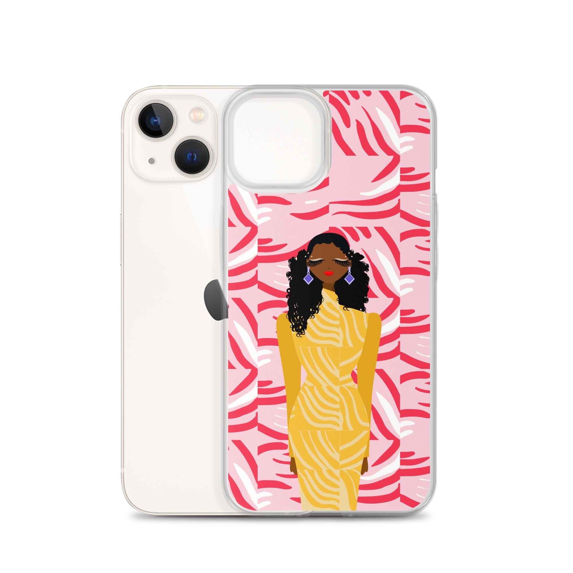 Zestful Diva Clear Case for iPhone®