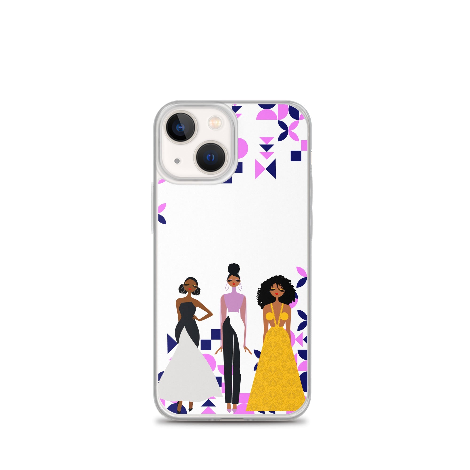 Triple Glamour Clear Case for iPhone®