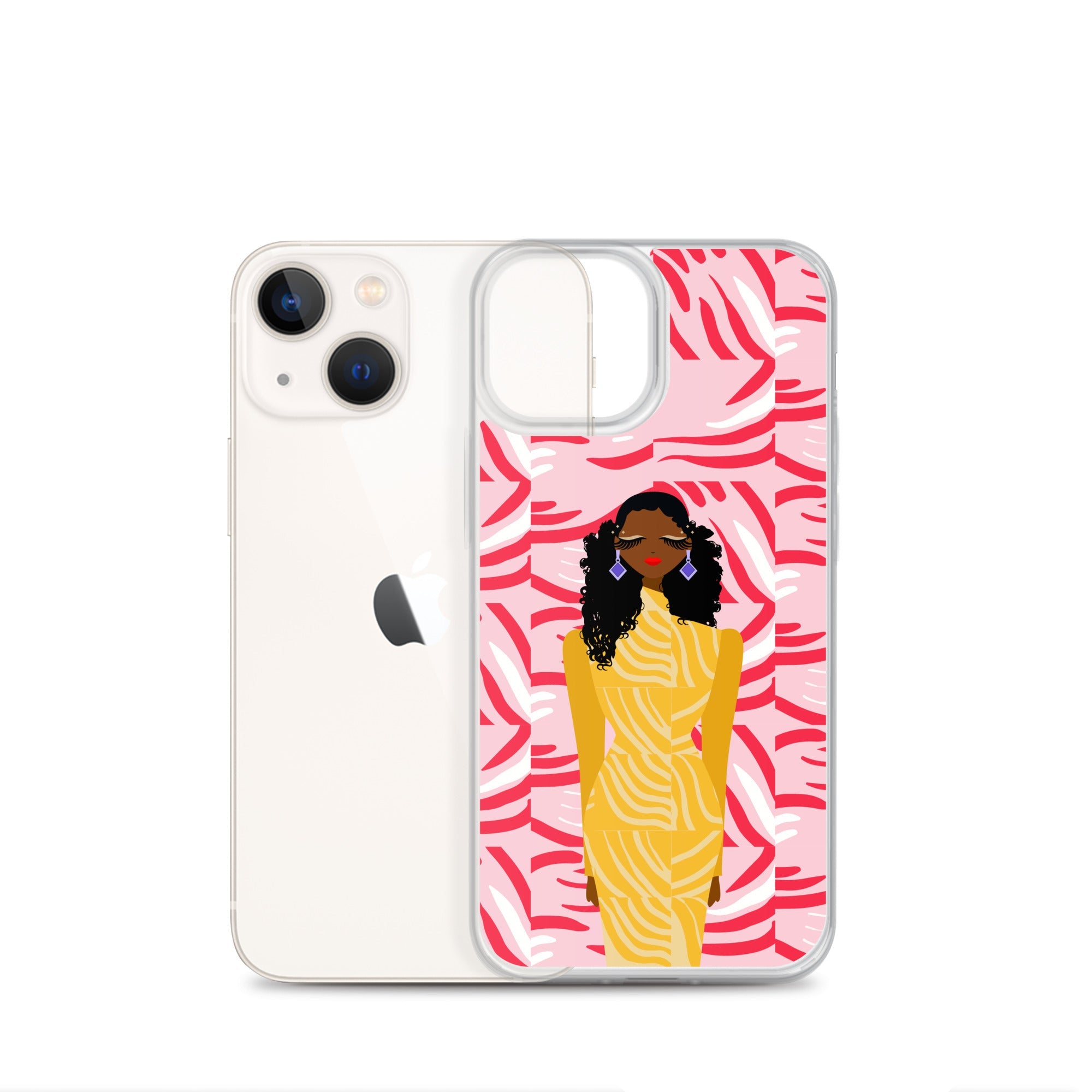 Zestful Diva Clear Case for iPhone®