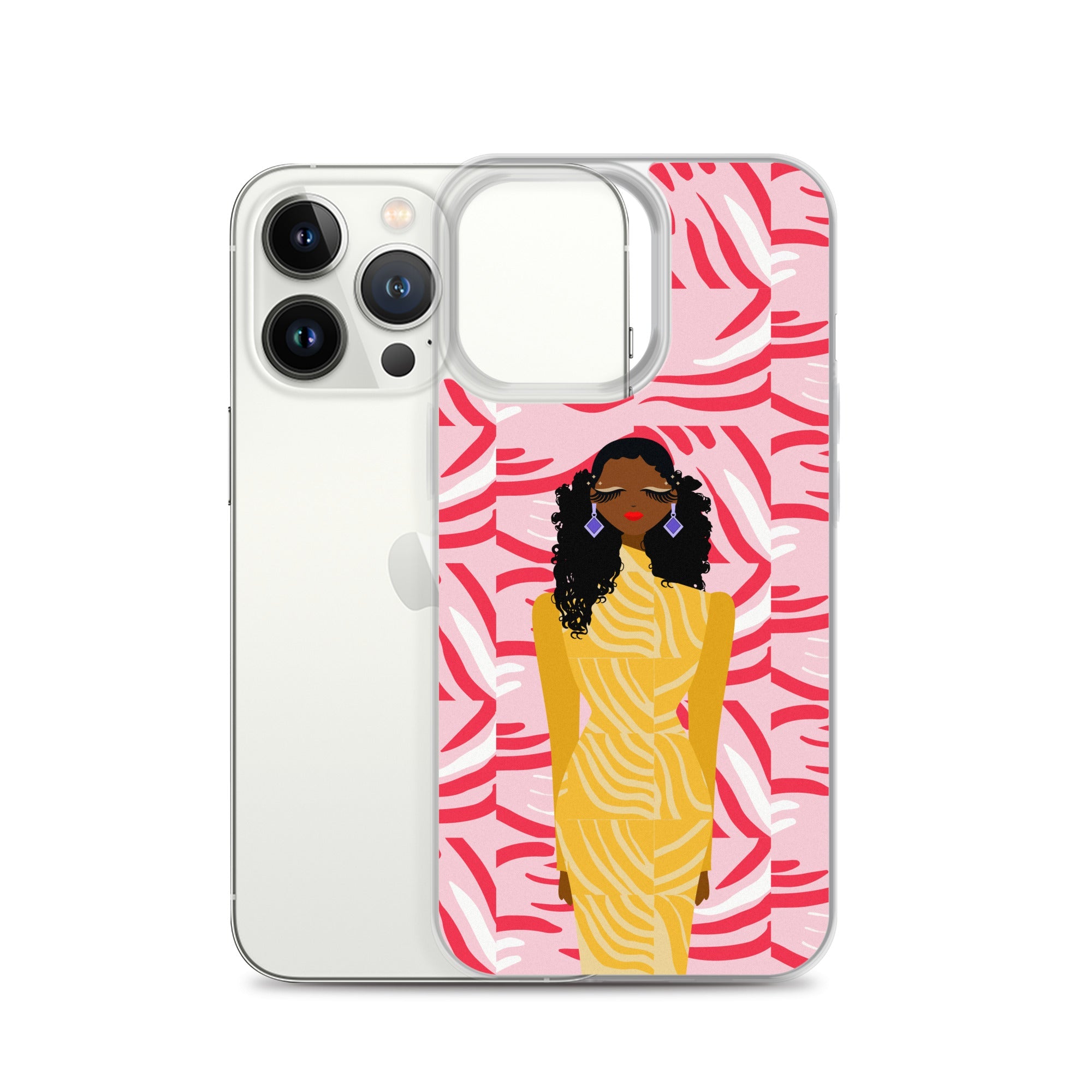 Zestful Diva Clear Case for iPhone®