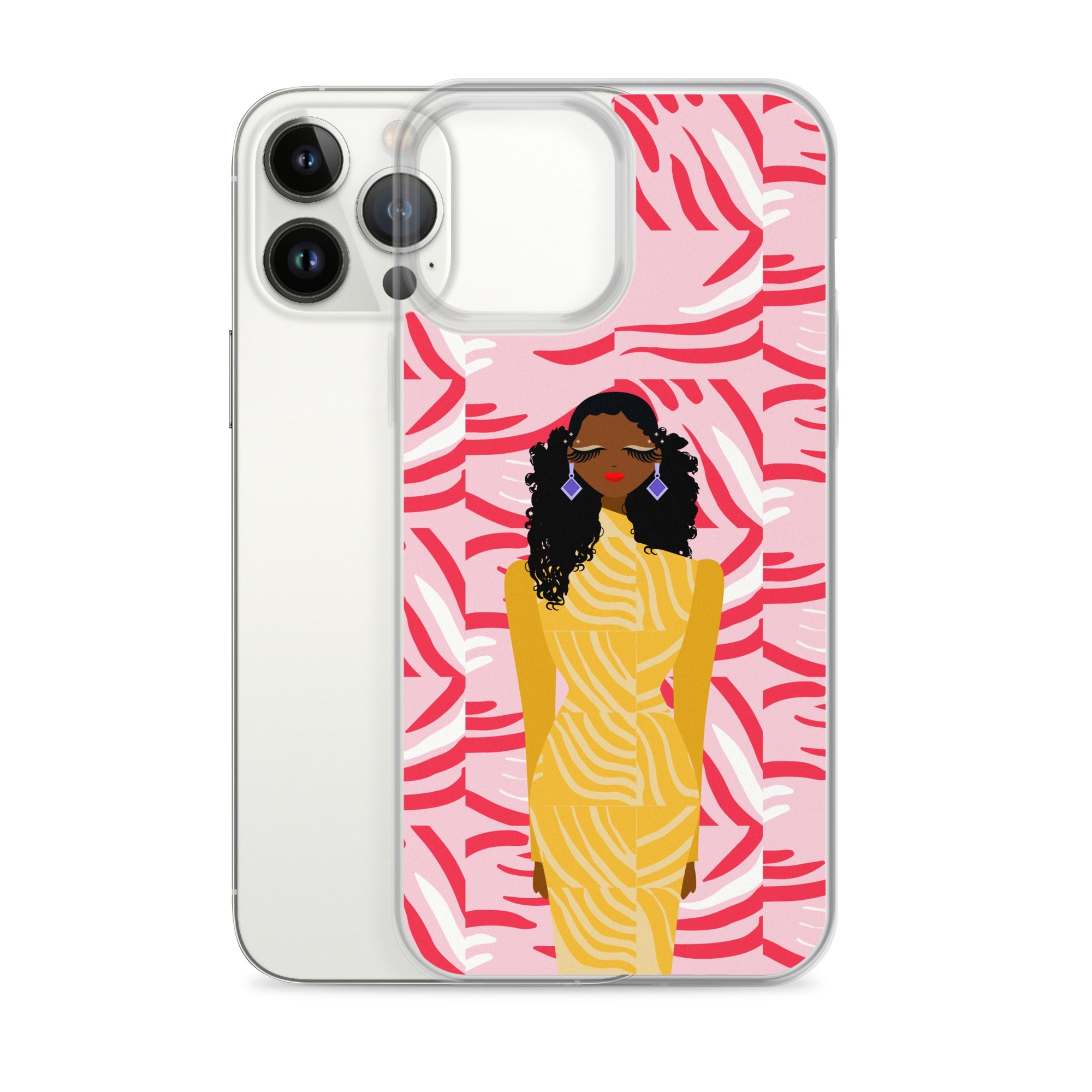 Zestful Diva Clear Case for iPhone®