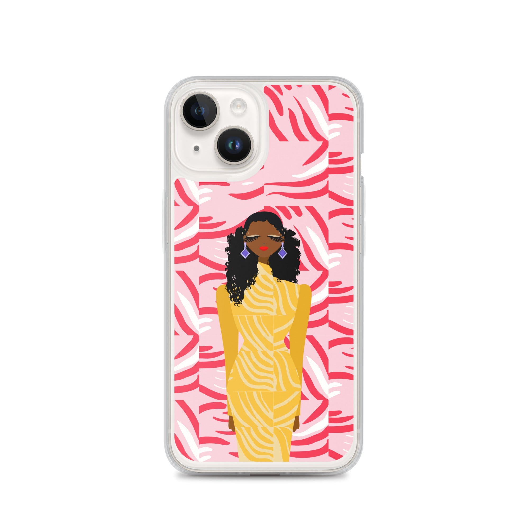 Zestful Diva Clear Case for iPhone®
