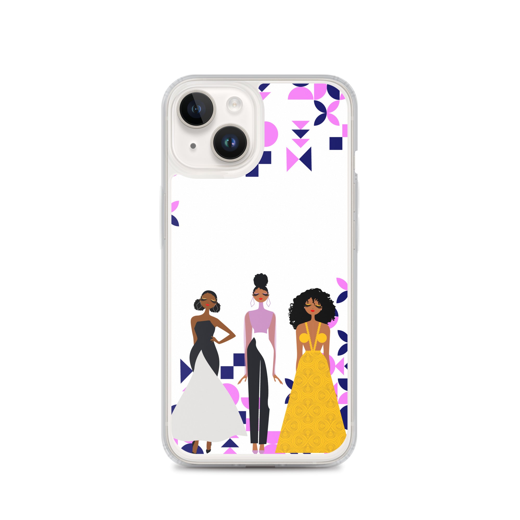 Triple Glamour Clear Case for iPhone®