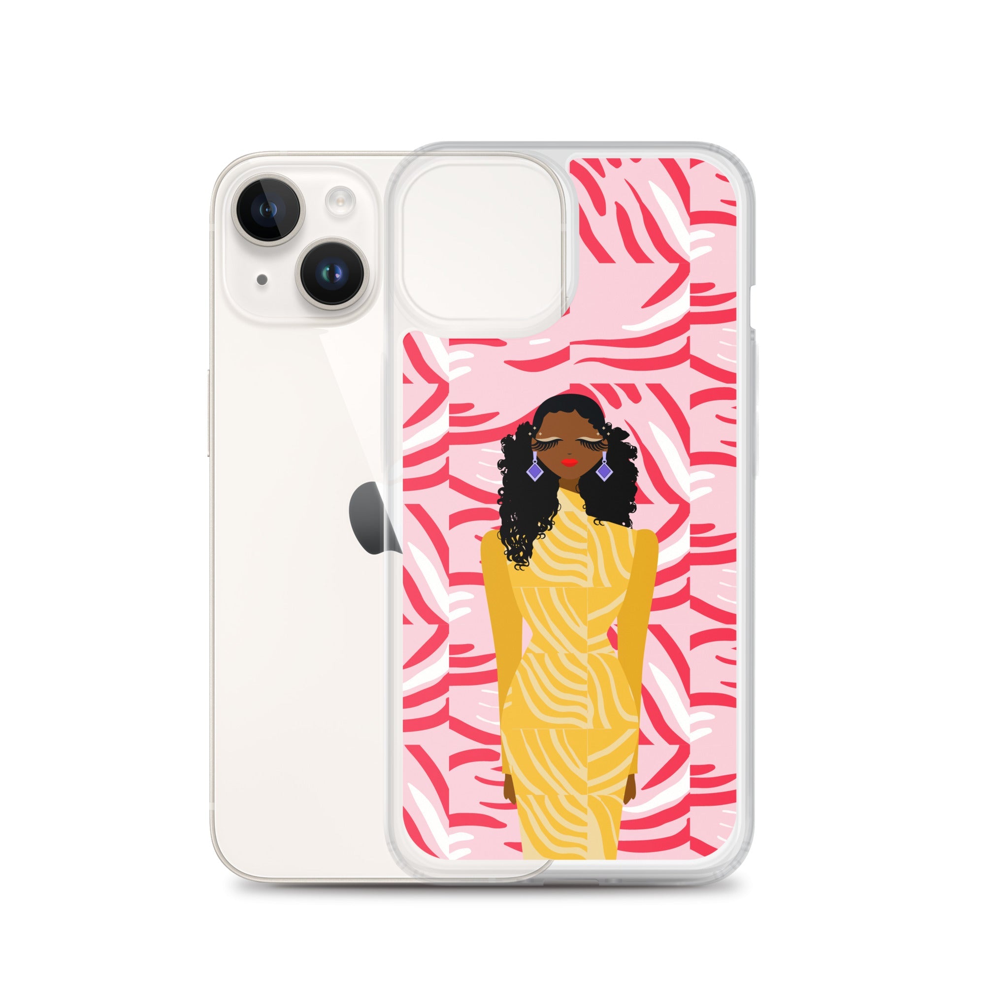 Zestful Diva Clear Case for iPhone®