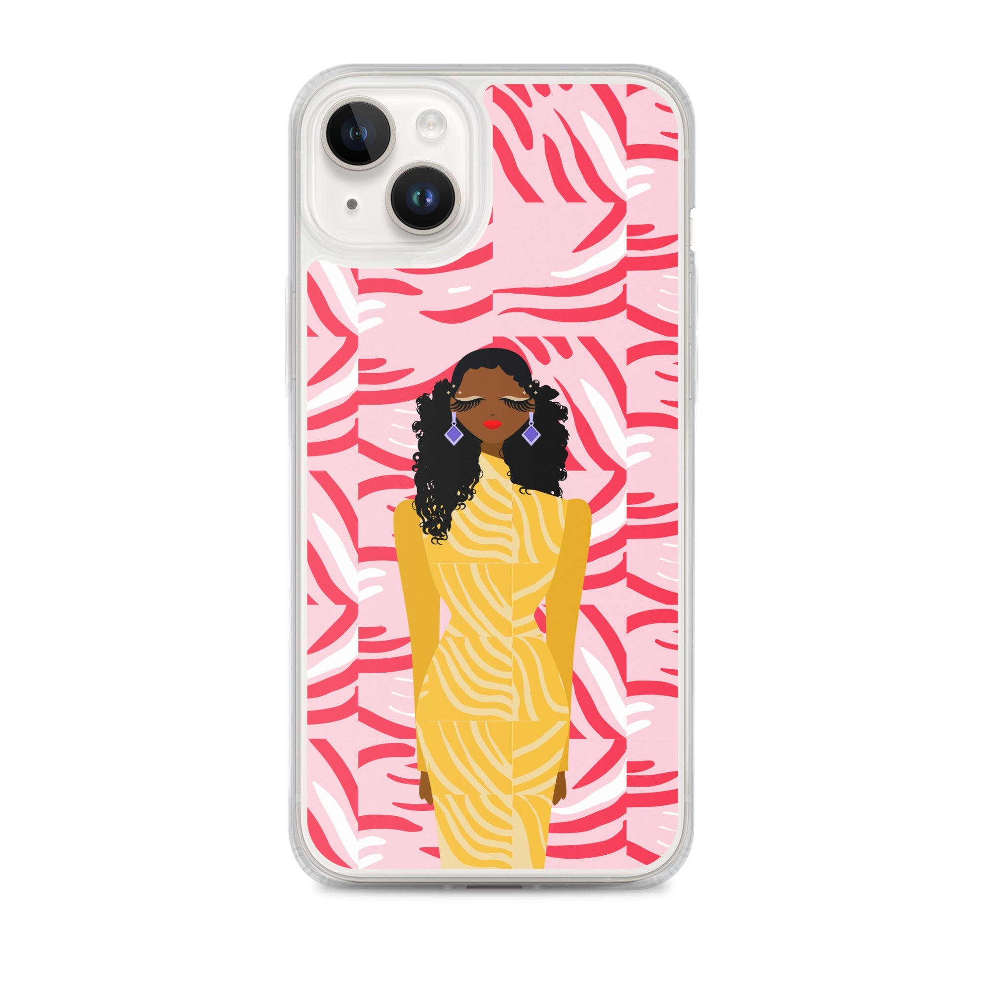 Zestful Diva Clear Case for iPhone®
