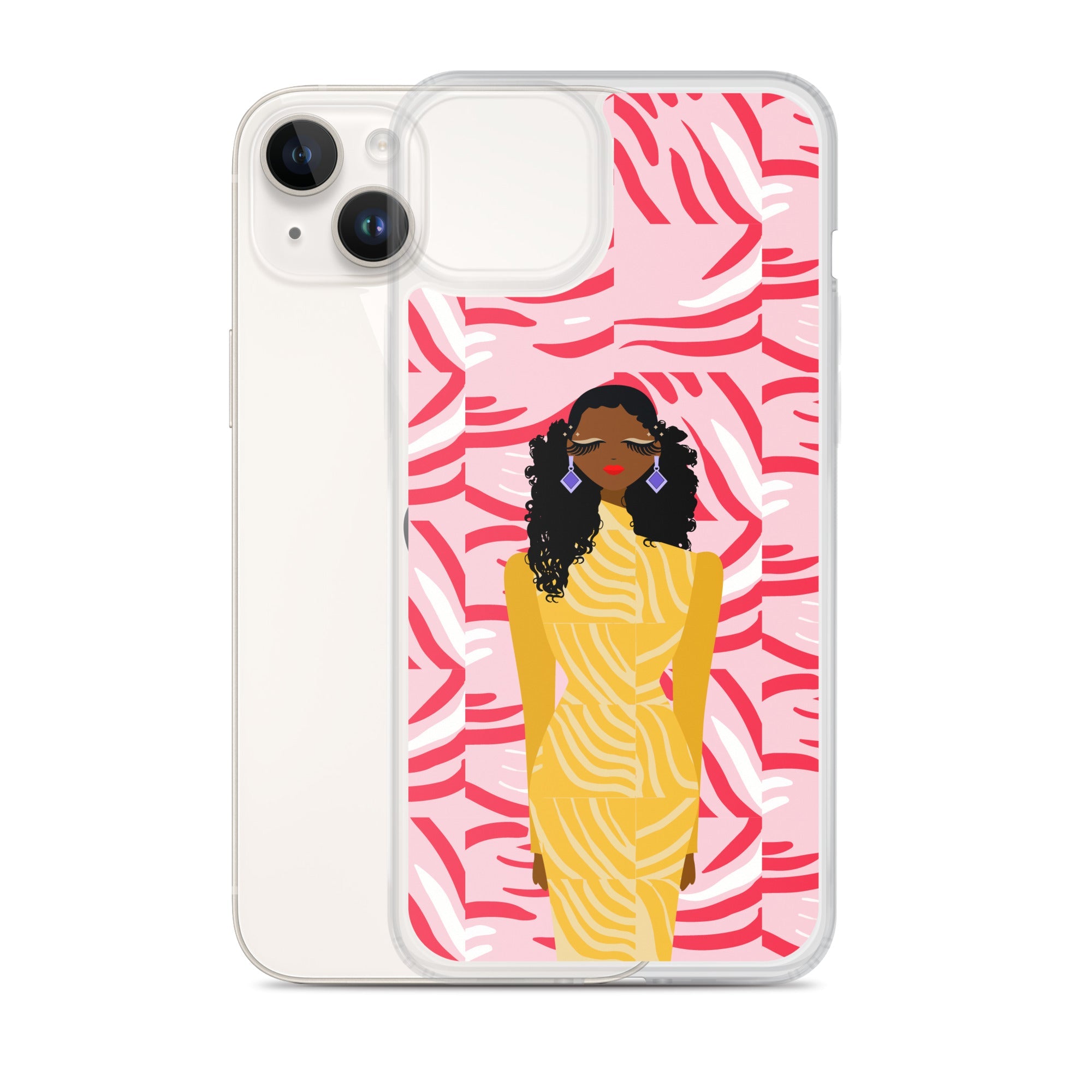 Zestful Diva Clear Case for iPhone®