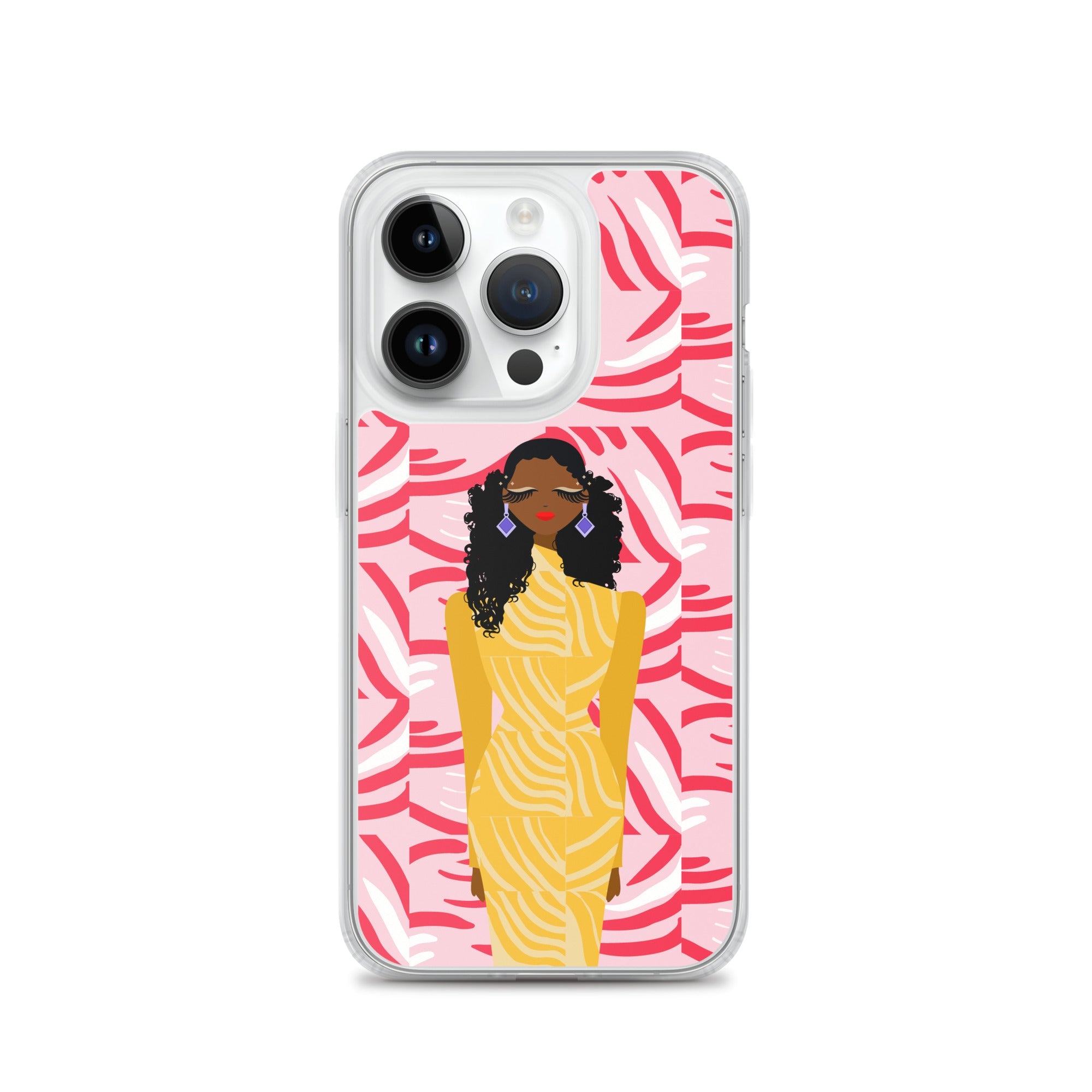 Zestful Diva Clear Case for iPhone®