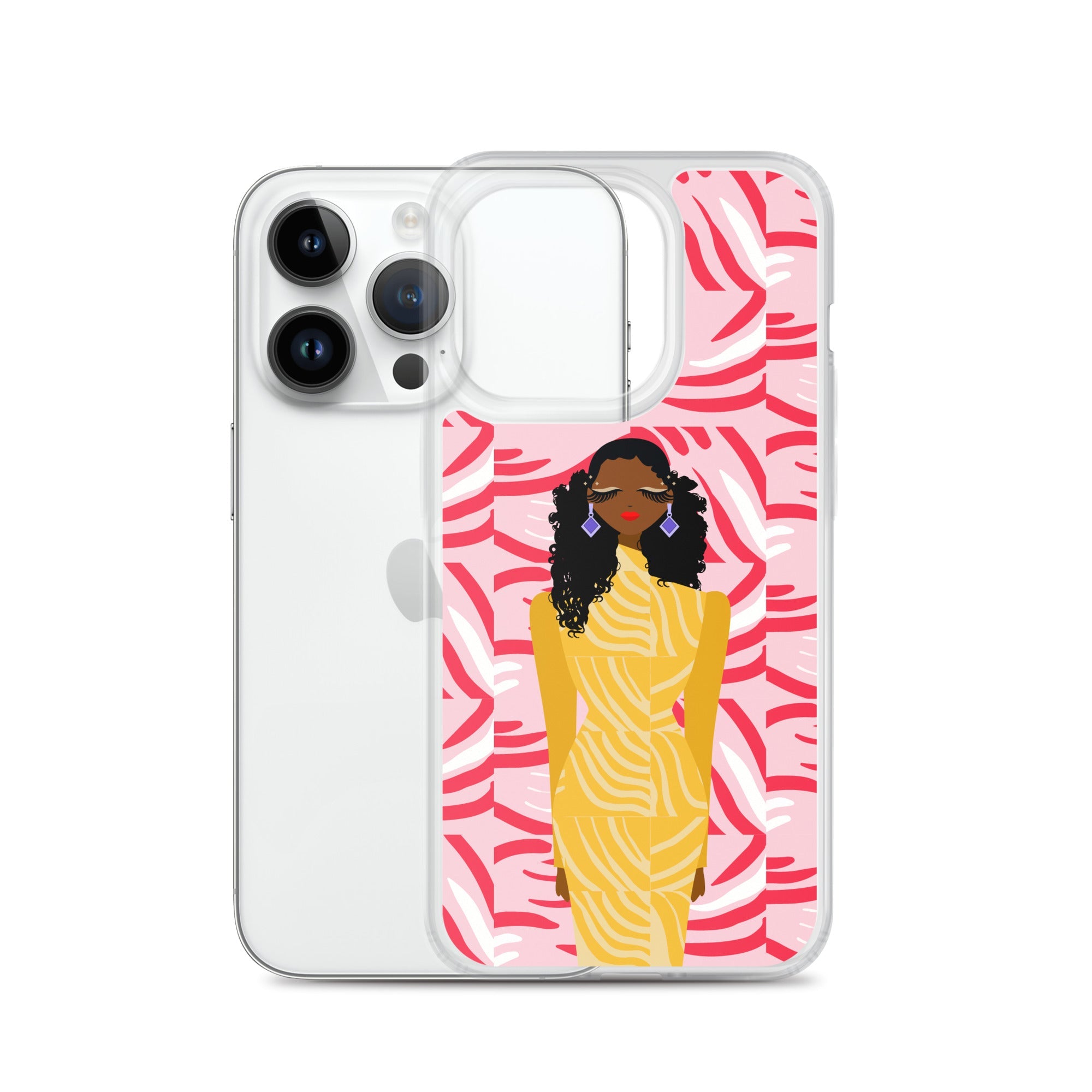 Zestful Diva Clear Case for iPhone®