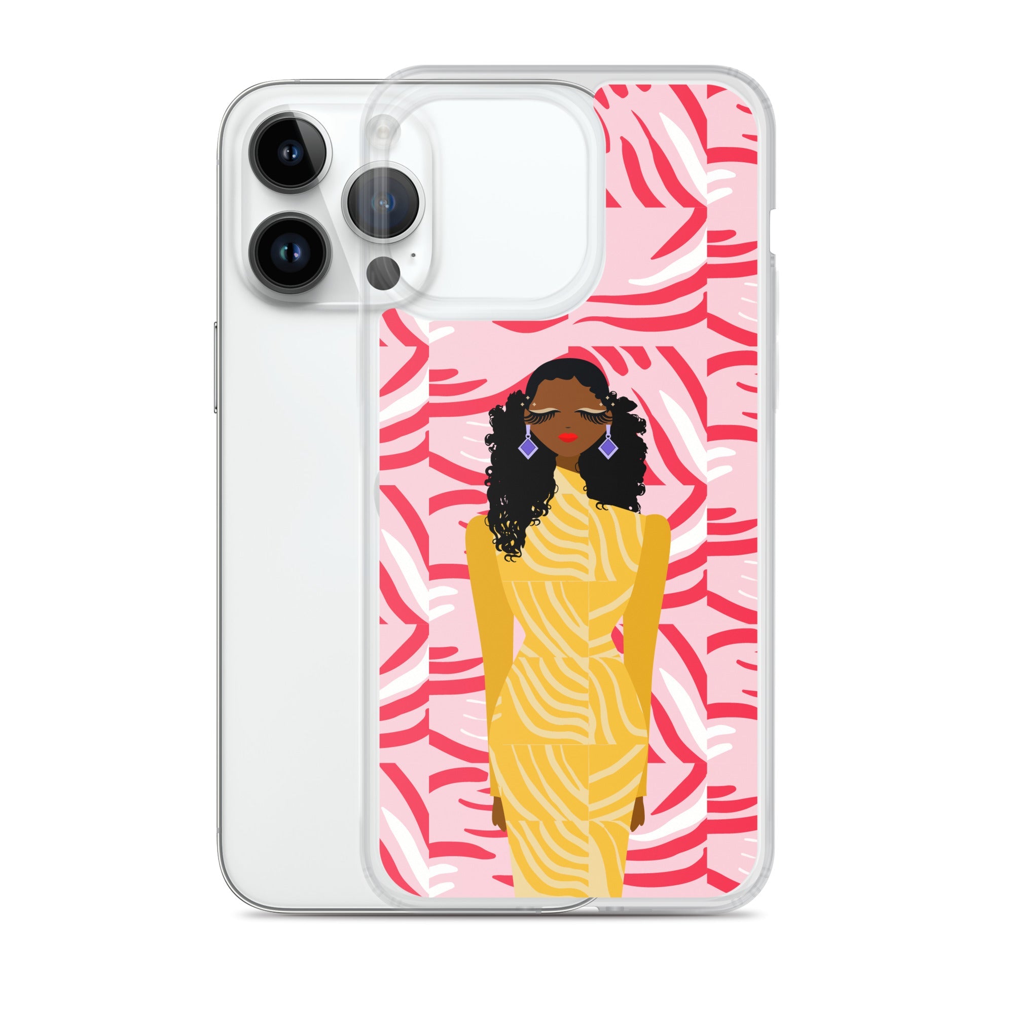 Zestful Diva Clear Case for iPhone®