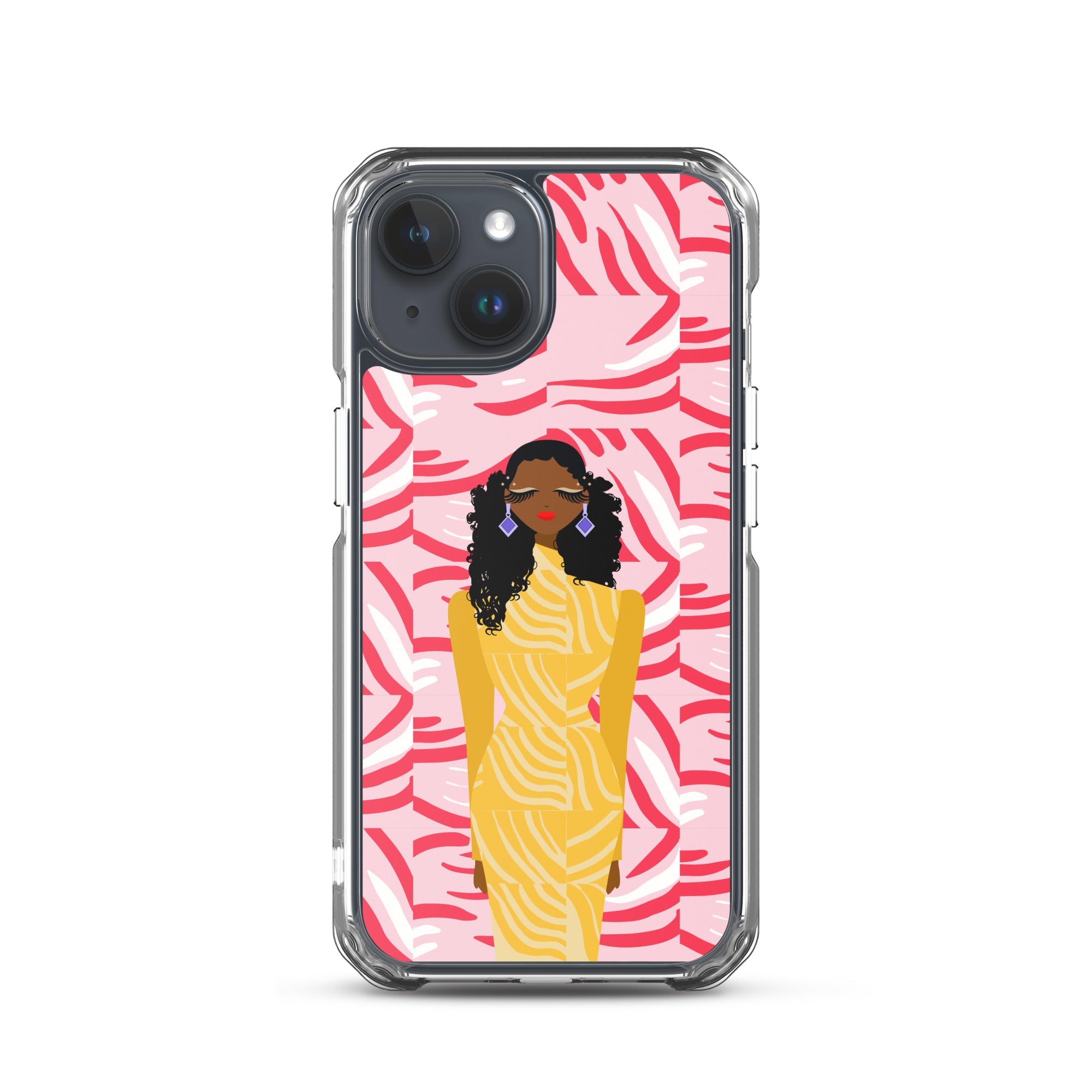 Zestful Diva Clear Case for iPhone®
