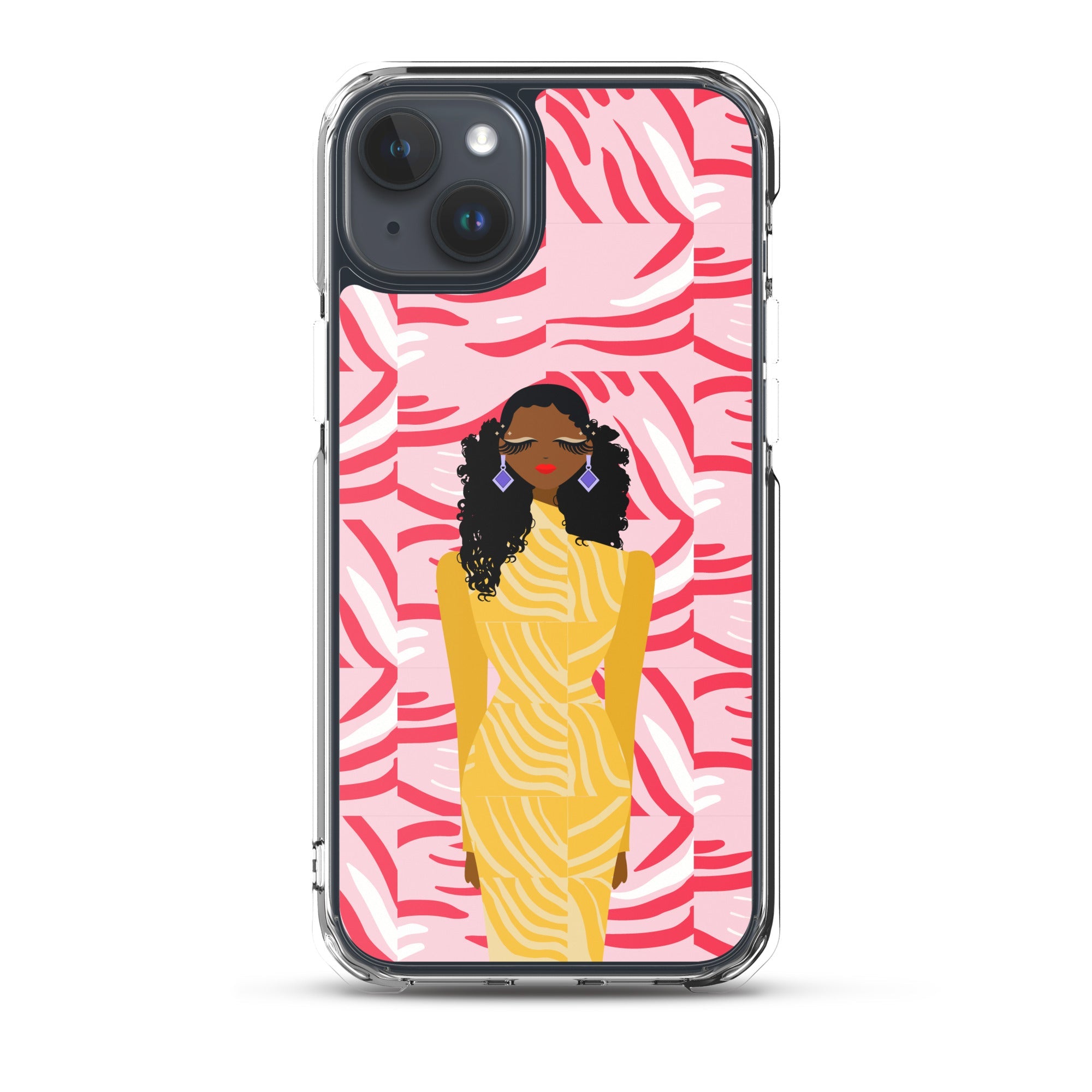 Zestful Diva Clear Case for iPhone®