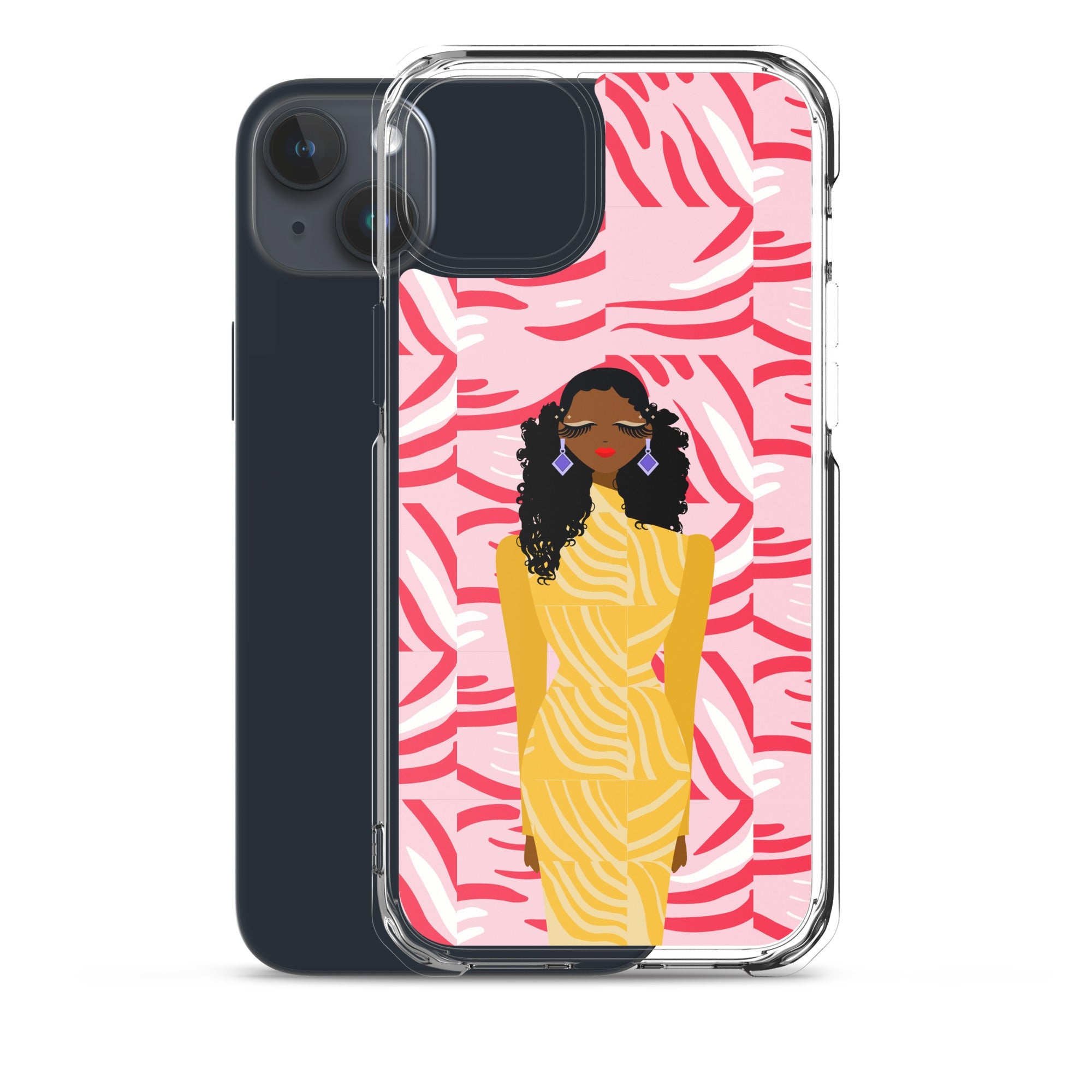 Zestful Diva Clear Case for iPhone®