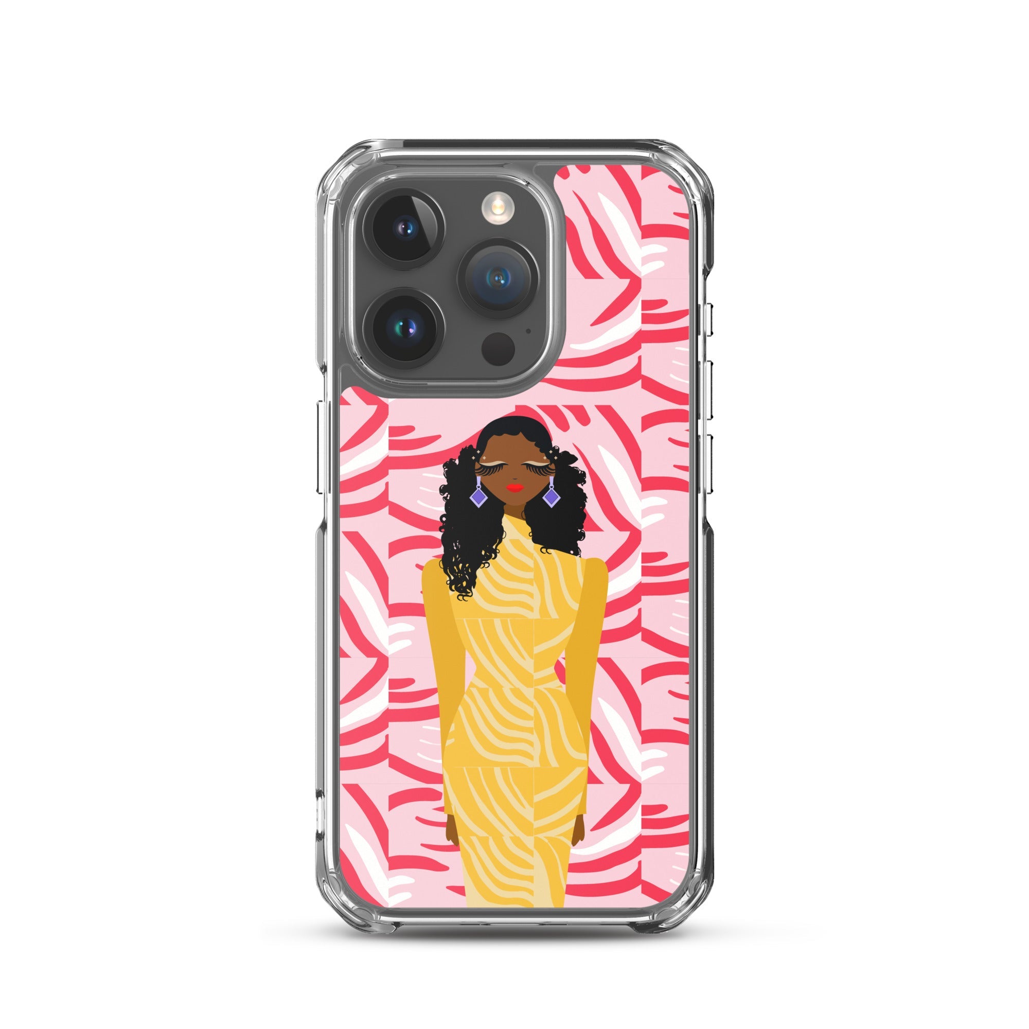 Zestful Diva Clear Case for iPhone®