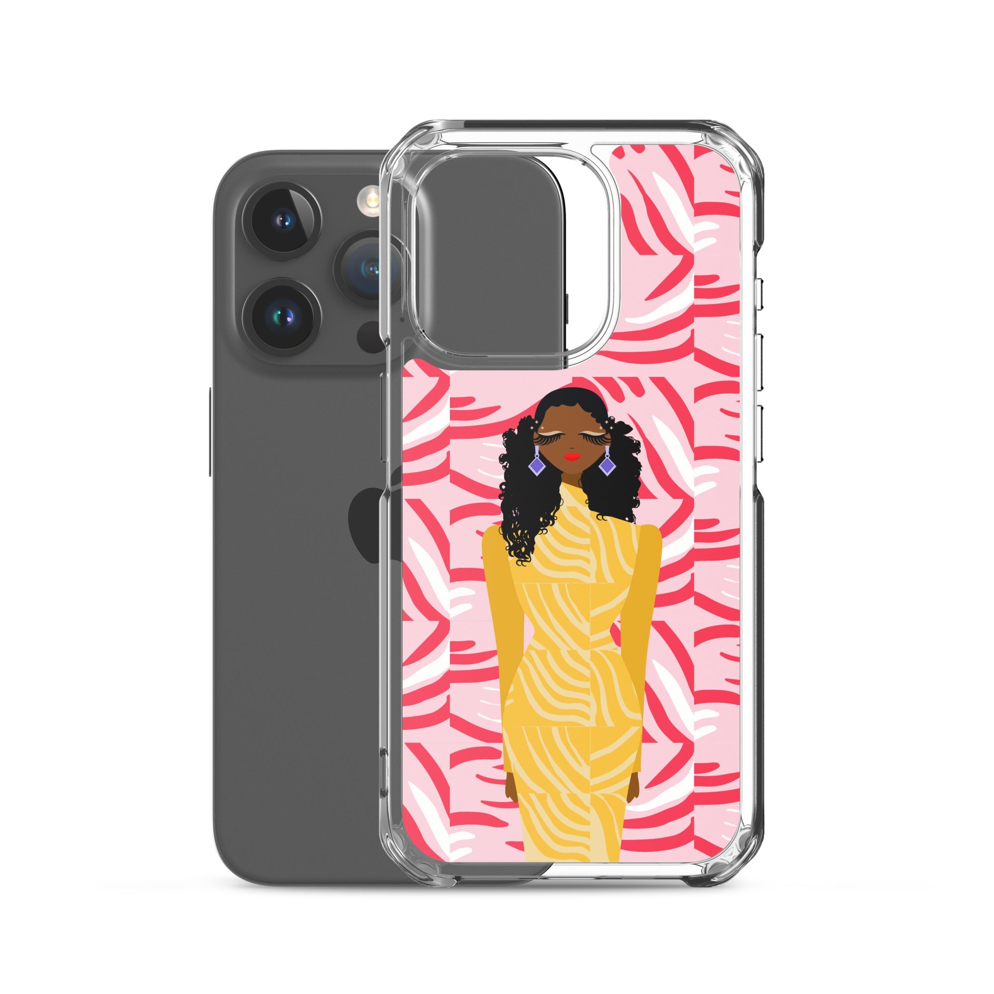 Zestful Diva Clear Case for iPhone®