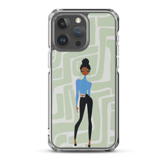 Bold Lashes Clear Case for iPhone®