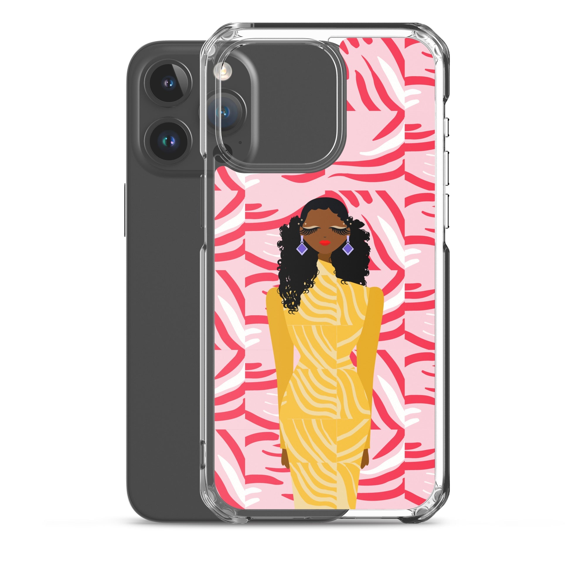Zestful Diva Clear Case for iPhone®
