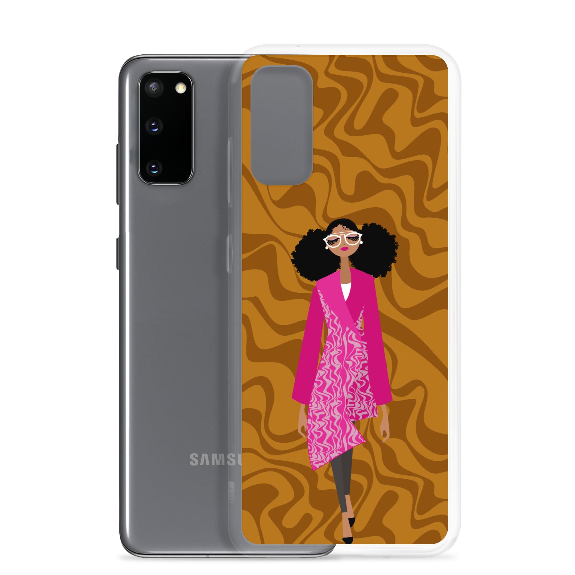 Strut and Slay Clear Case for Samsung®