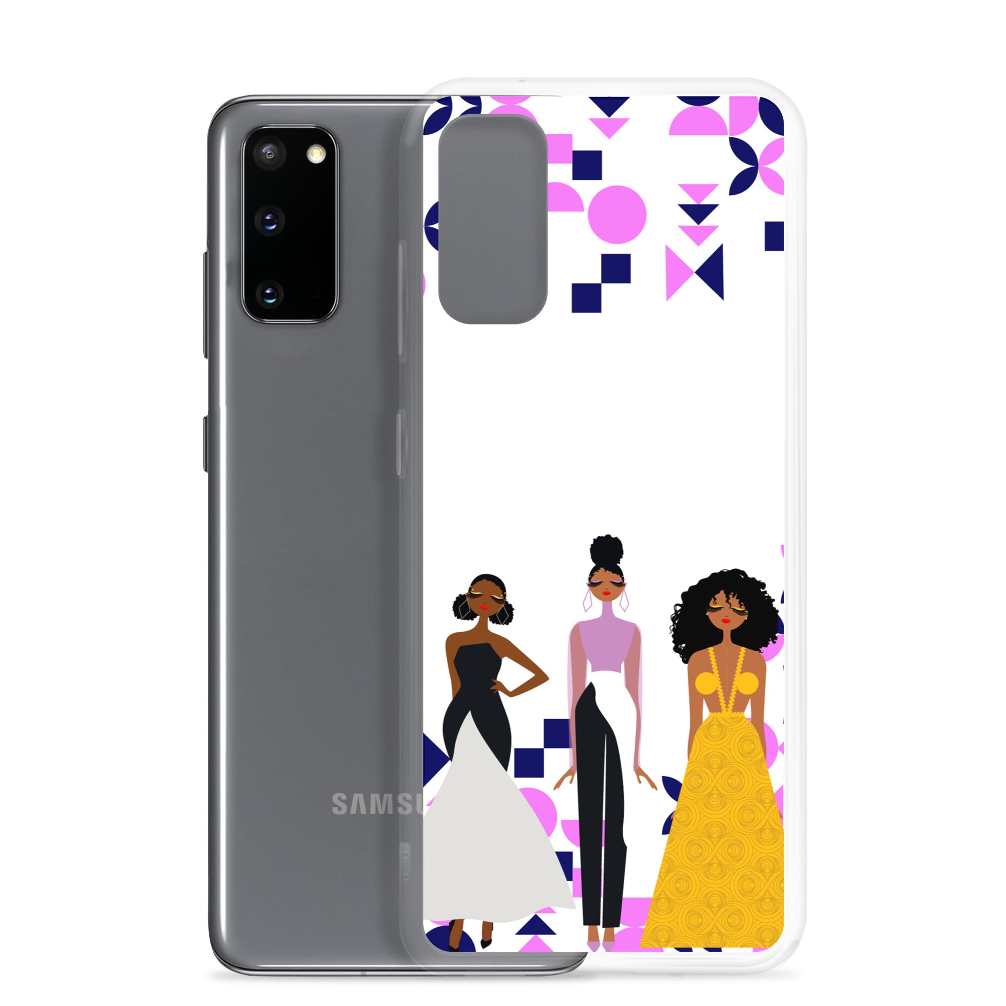 Triple Glamour Clear Case for Samsung®
