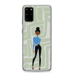 Bold Lashes Clear Case for Samsung®