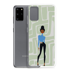 Bold Lashes Clear Case for Samsung®