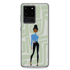 Bold Lashes Clear Case for Samsung®