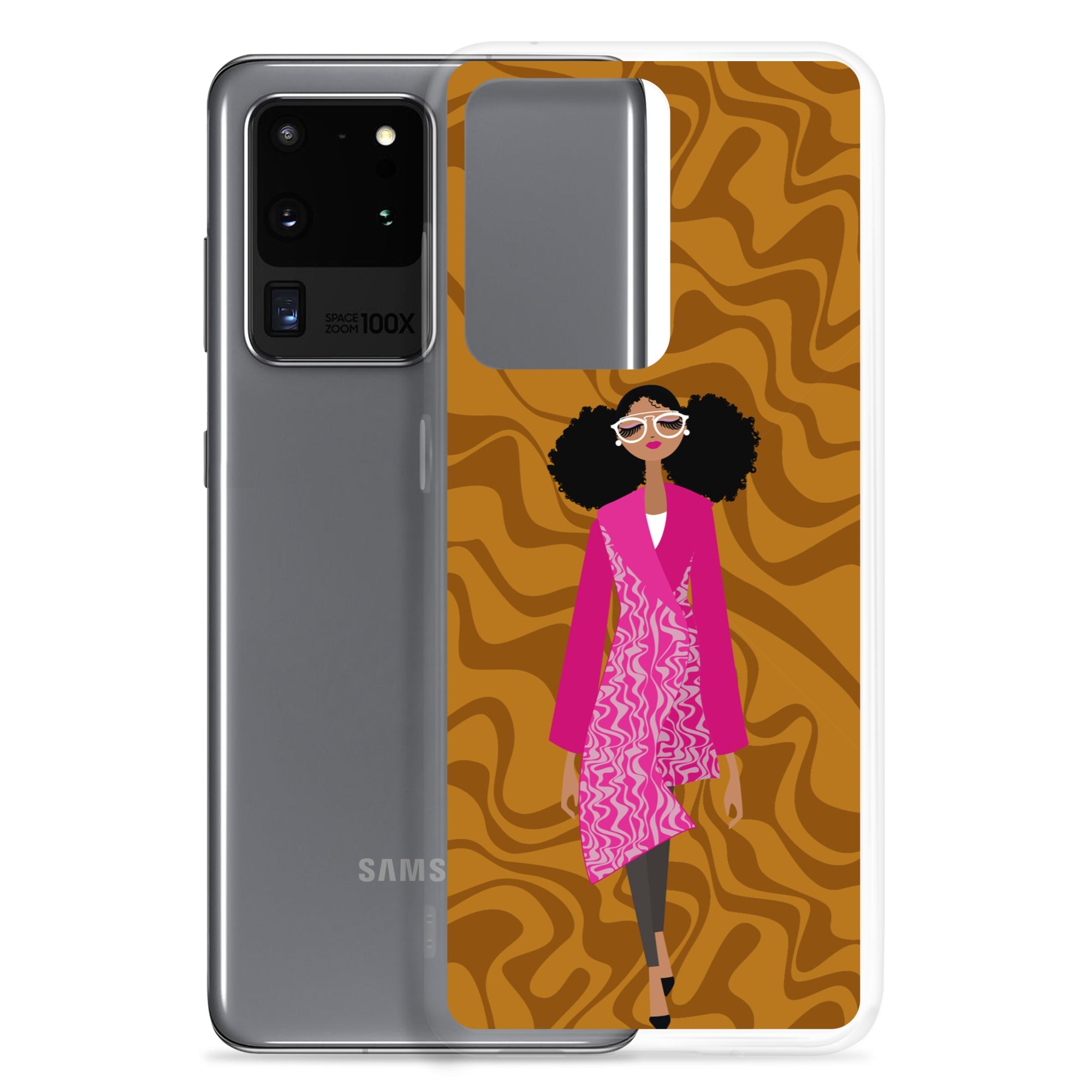 Strut and Slay Clear Case for Samsung®