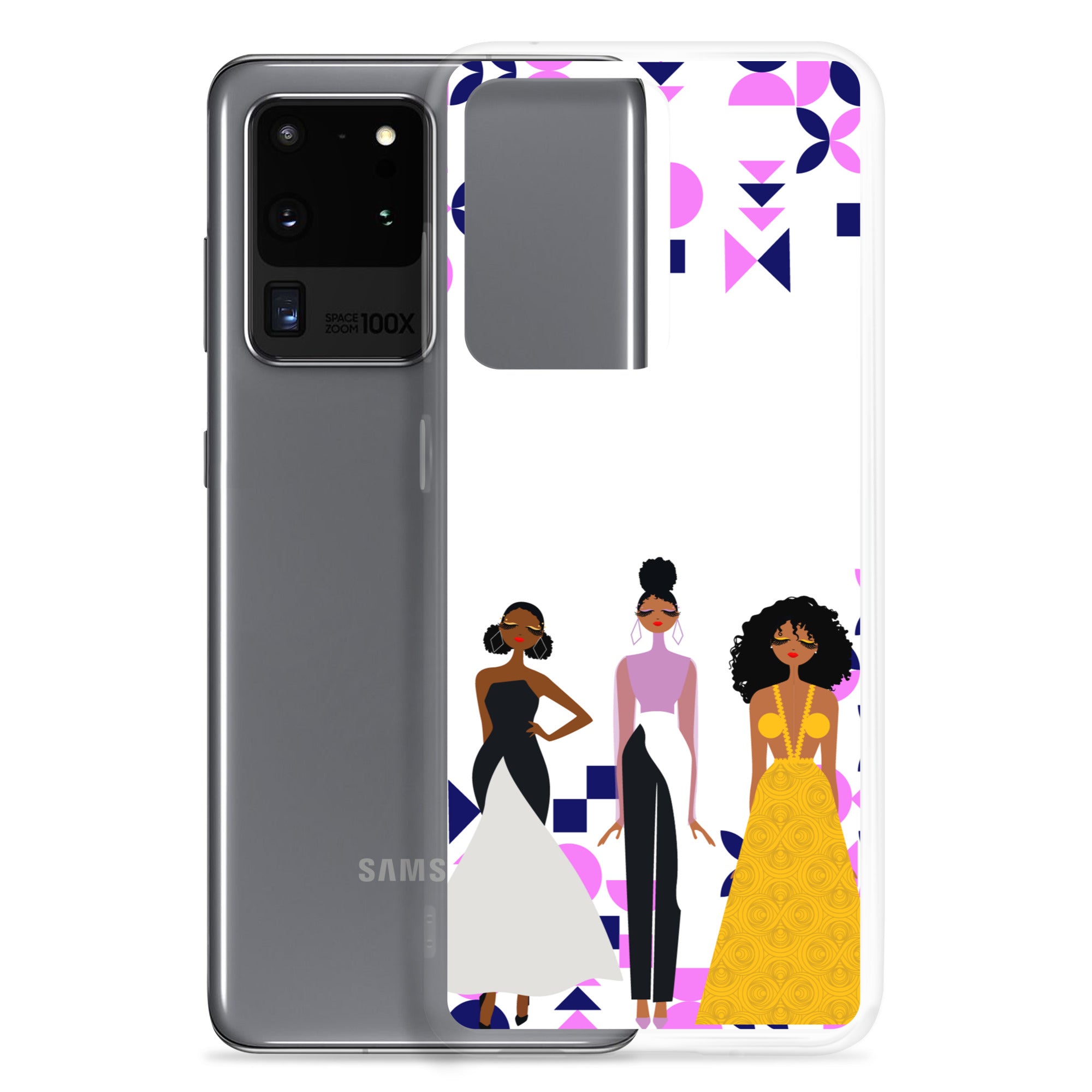 Triple Glamour Clear Case for Samsung®