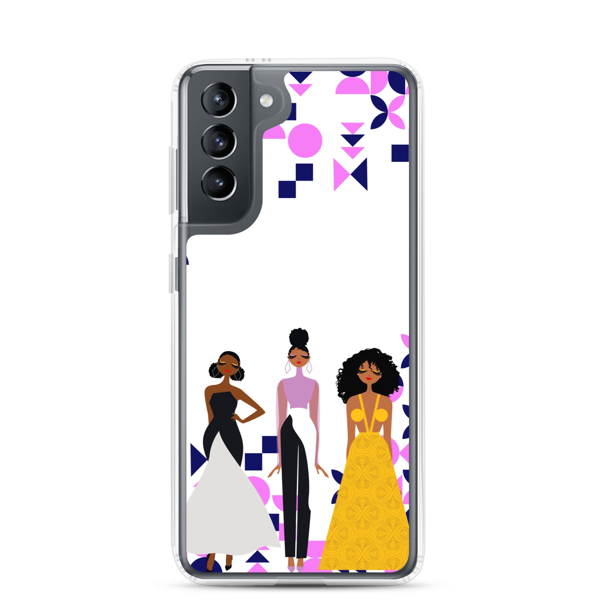 Triple Glamour Clear Case for Samsung®