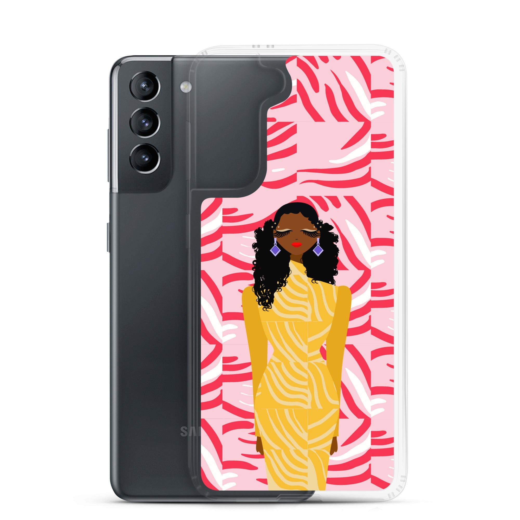 Zestful Diva Clear Case for Samsung®