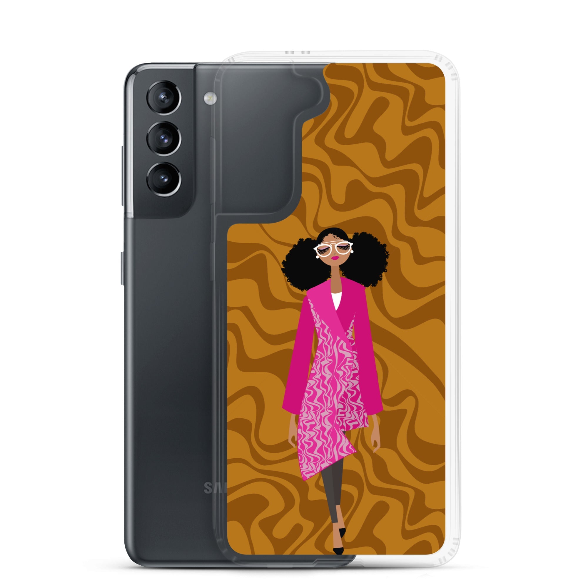 Strut and Slay Clear Case for Samsung®