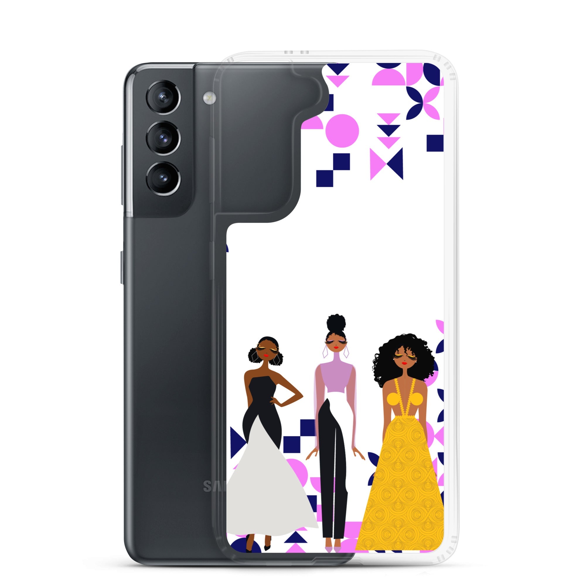 Triple Glamour Clear Case for Samsung®