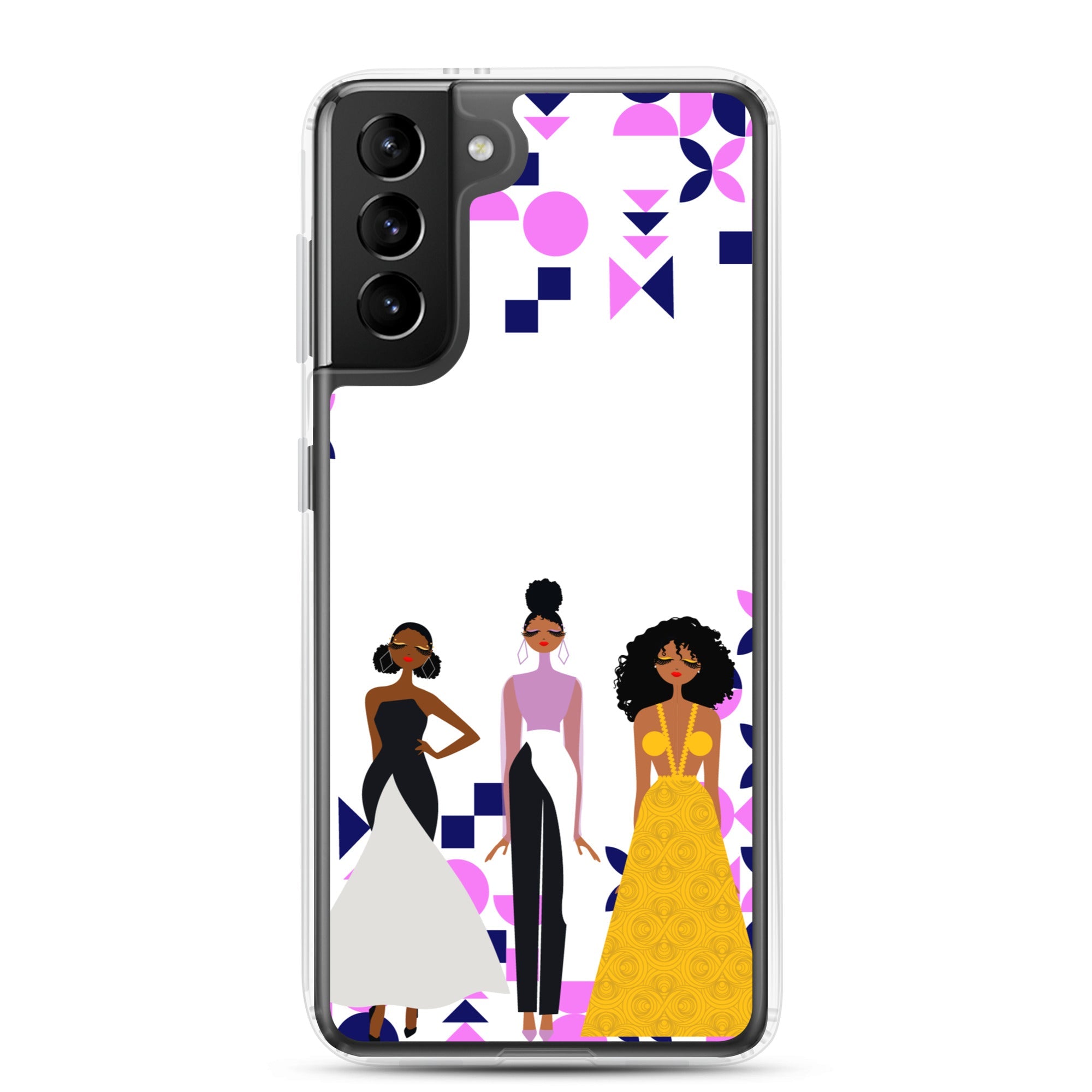 Triple Glamour Clear Case for Samsung®