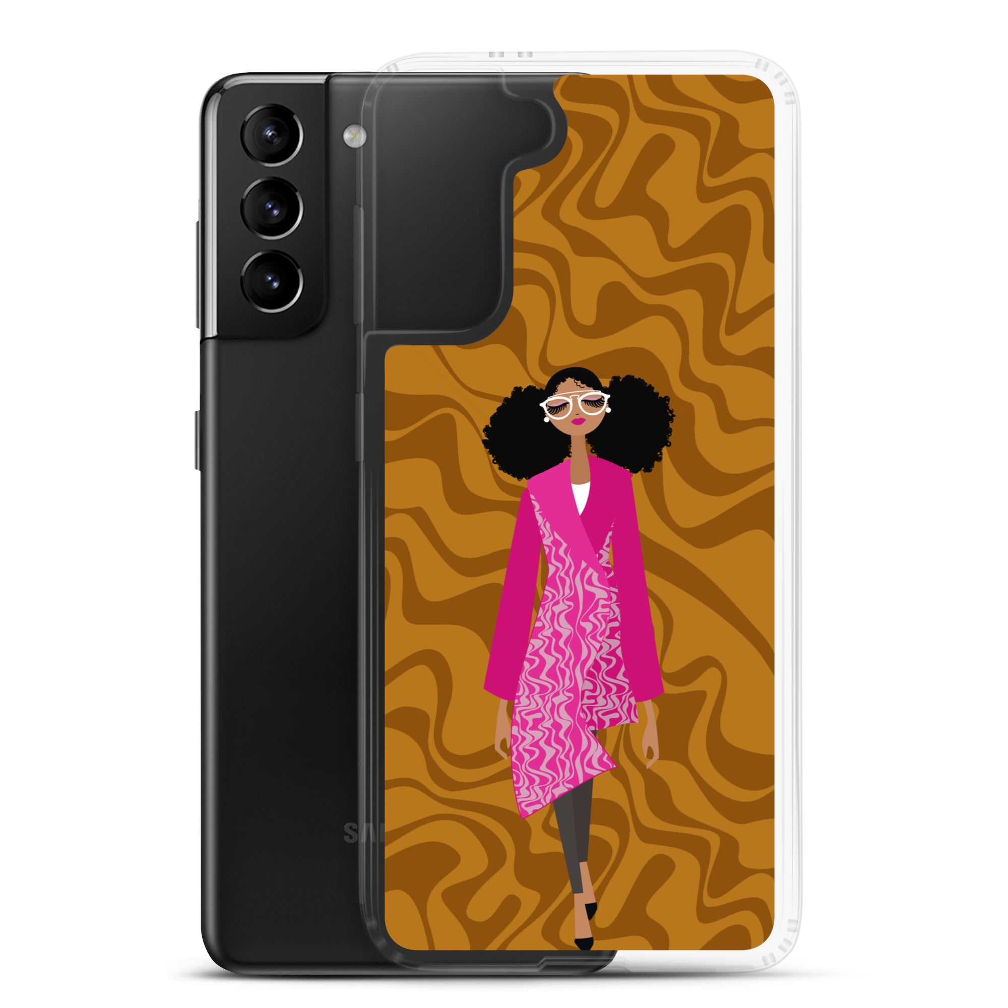 Strut and Slay Clear Case for Samsung®