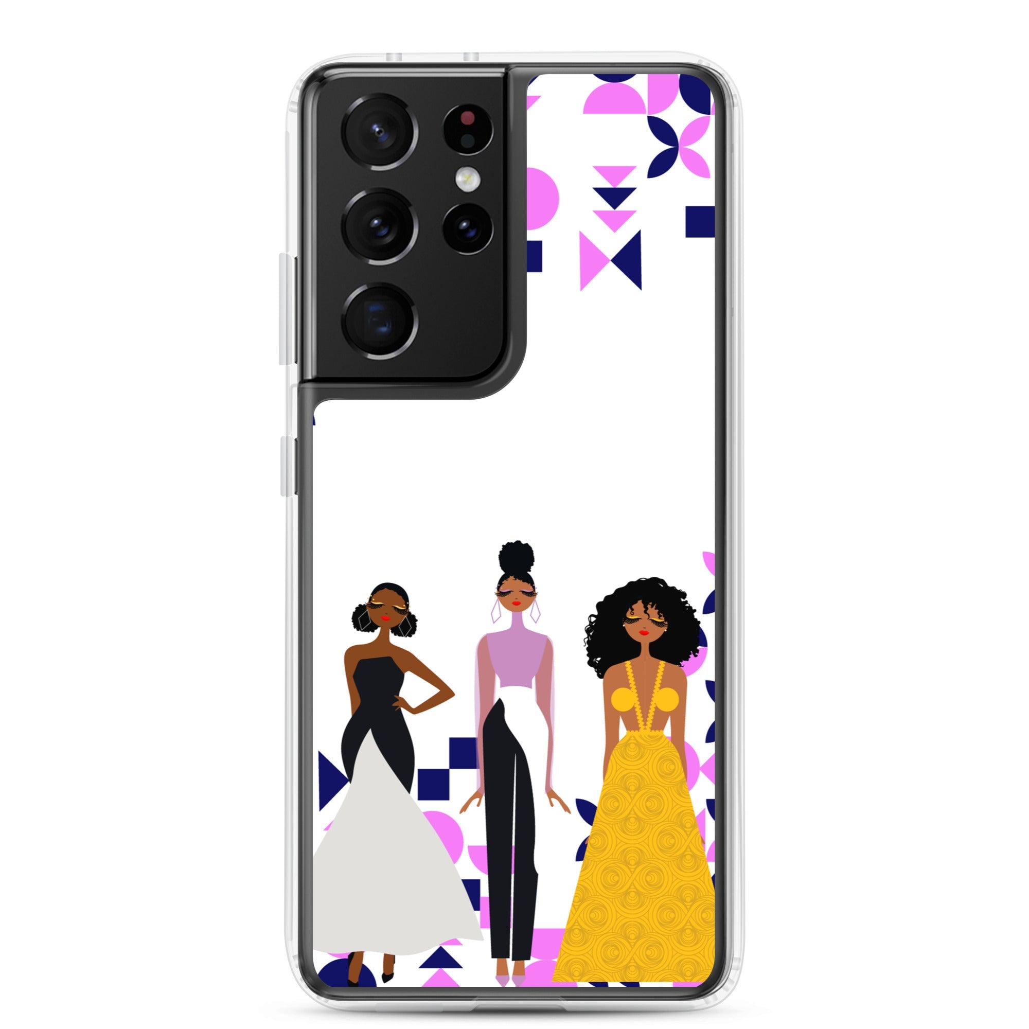 Triple Glamour Clear Case for Samsung®